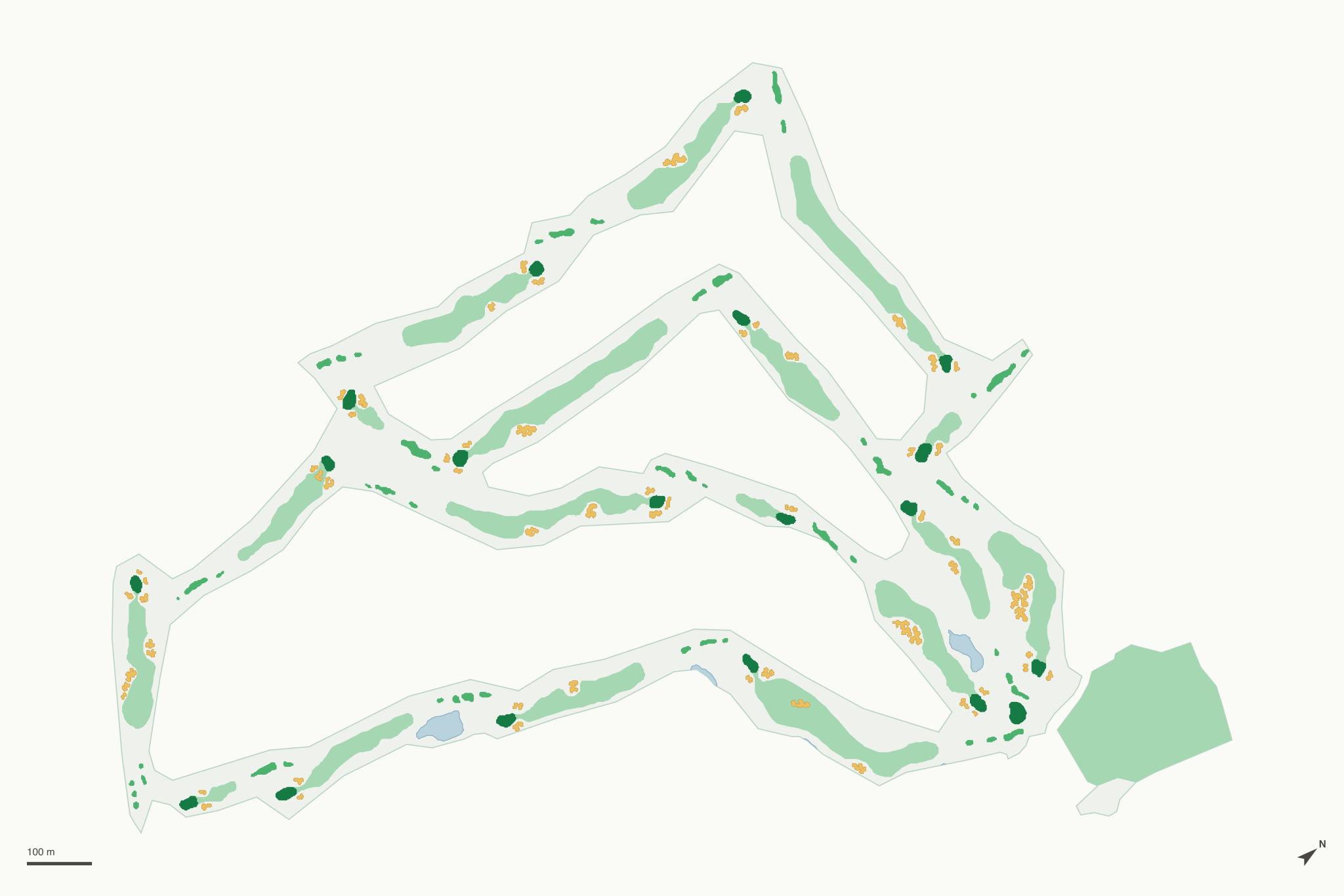 Map of Big Meadow at Black Butte Ranch