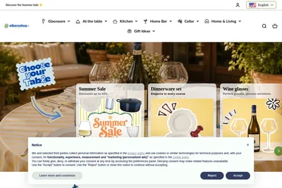Screenshot of the Seekers homepage