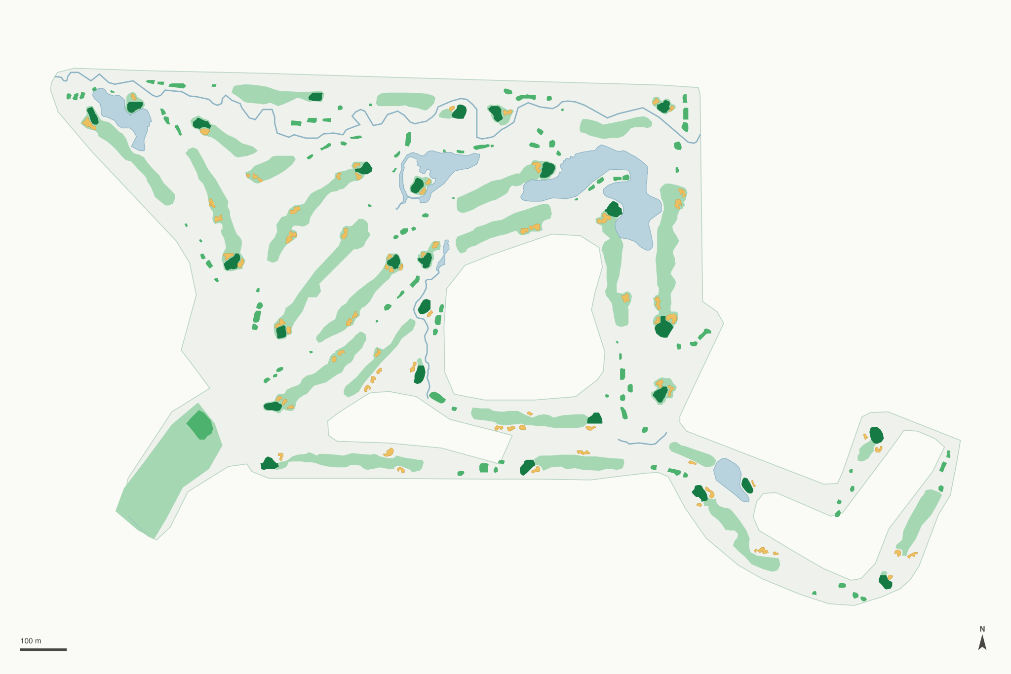 Map of The Legends Country Club