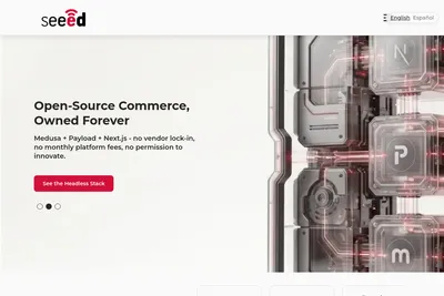 Screenshot of the Seeed LLC homepage