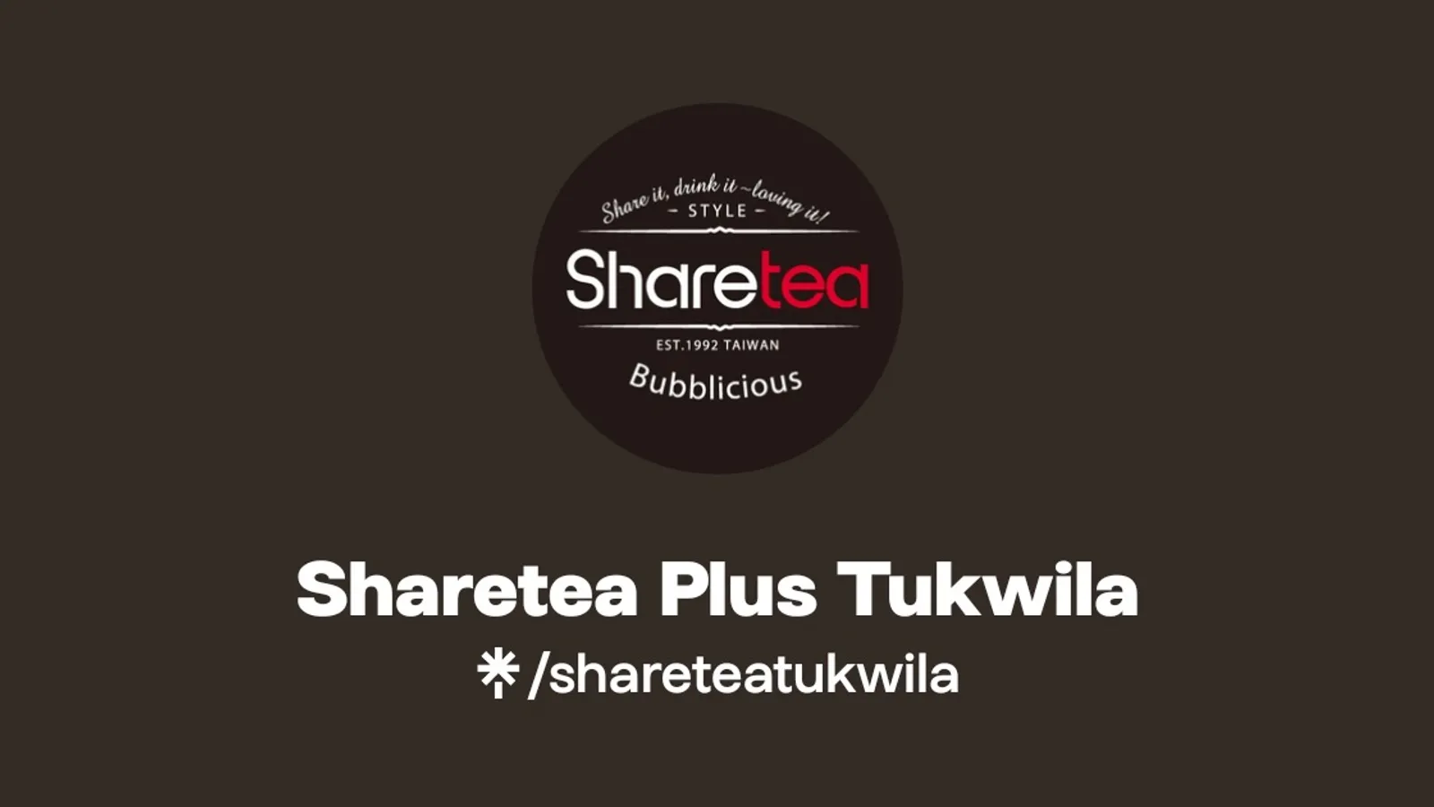Sharetea Plus Tukwila