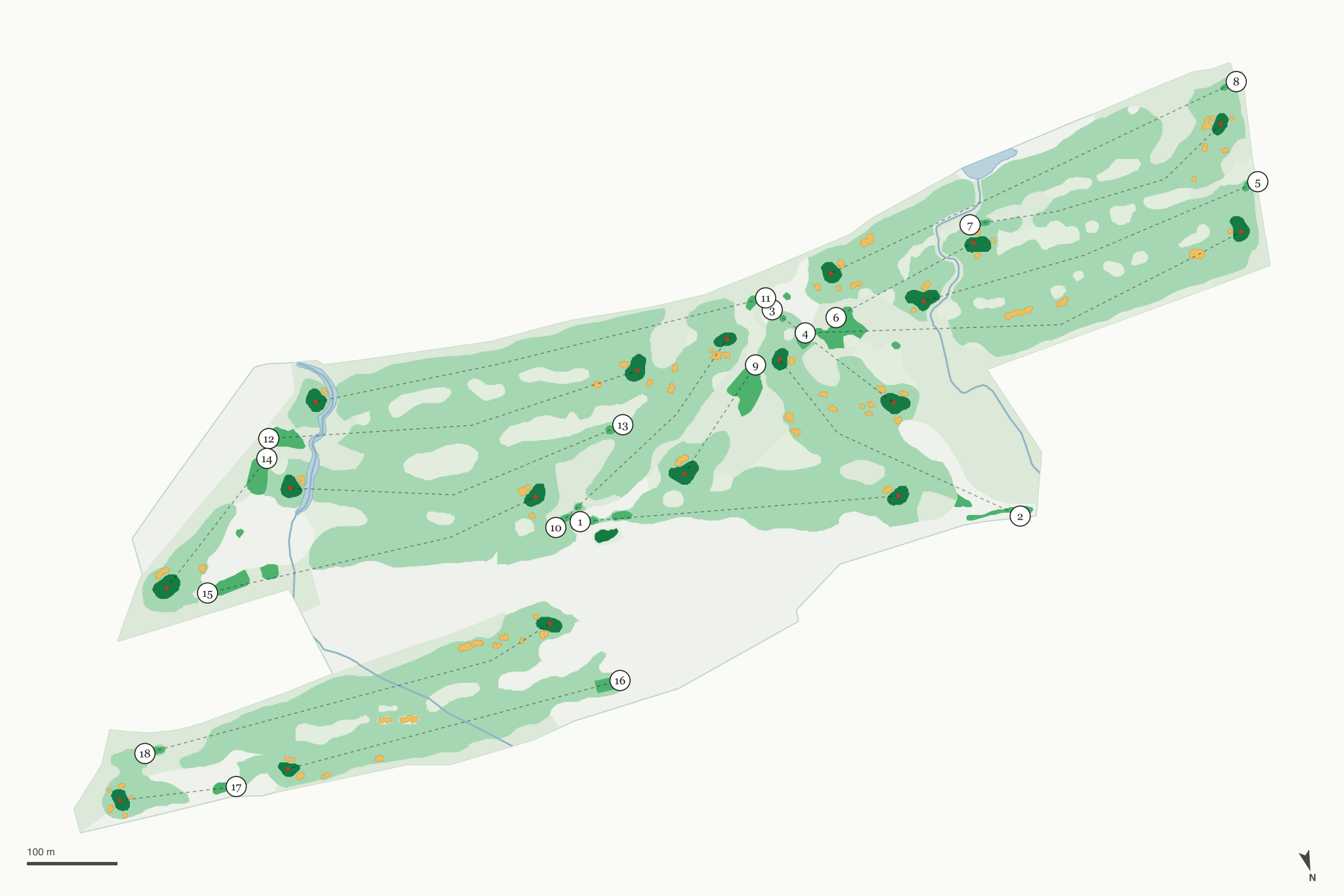 Map of Montecito Club