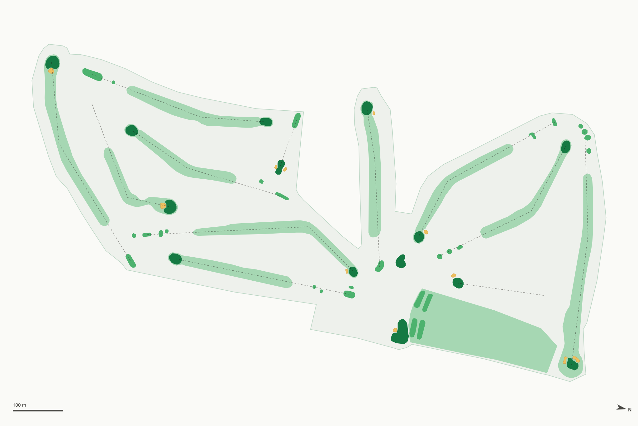 Map of Lakeview Golf & Country Club