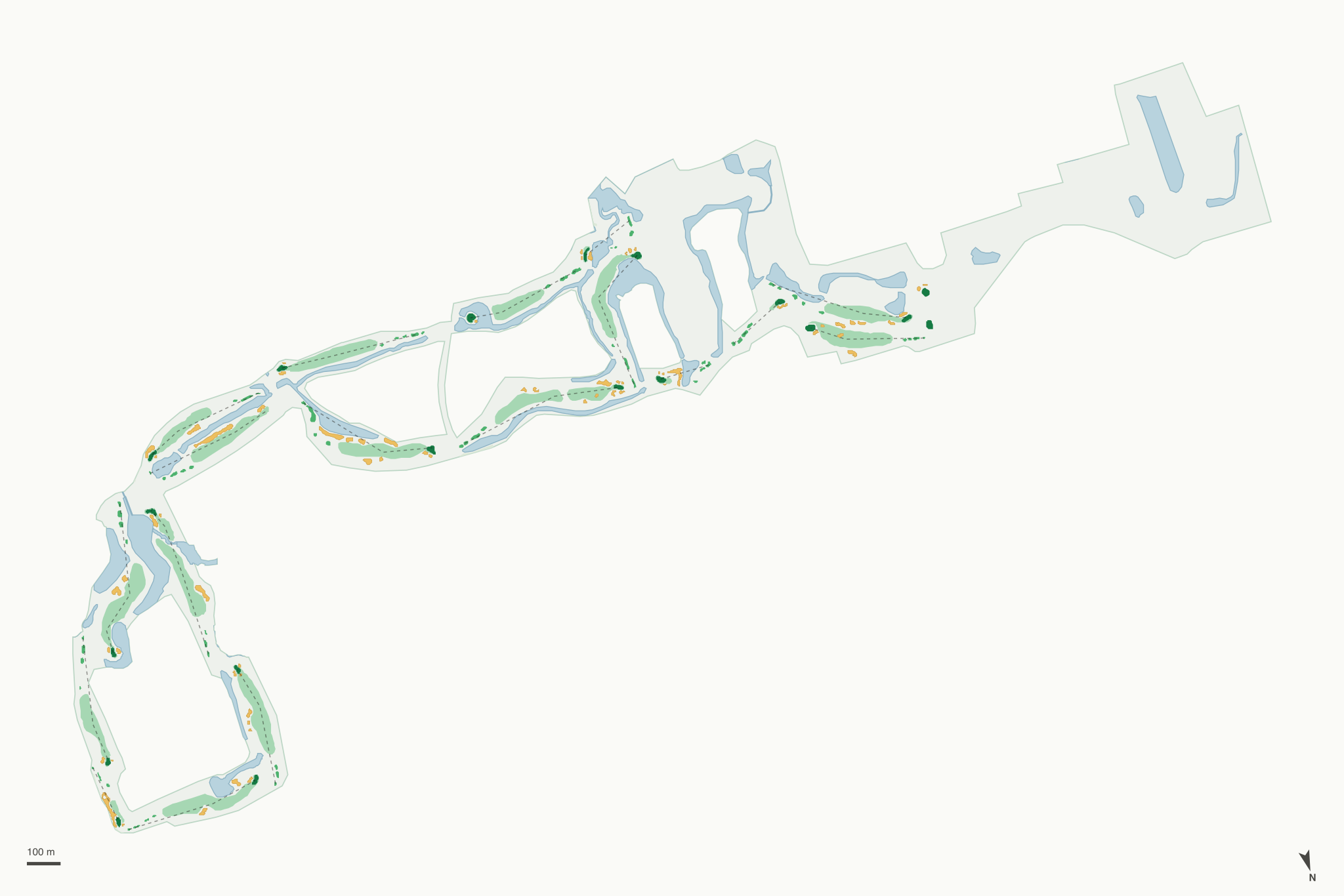 Map of Tiger Point Golf Club