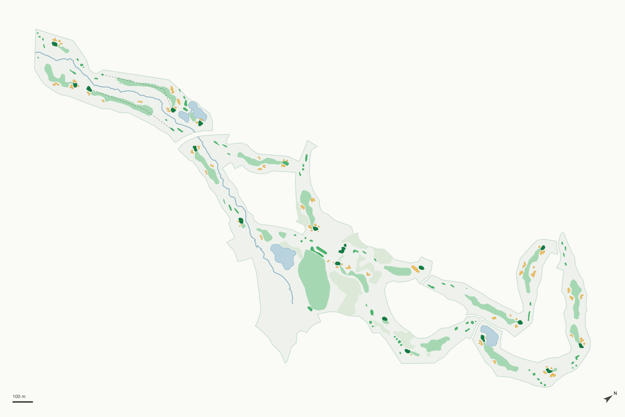 Map of Pine Creek Golf Club