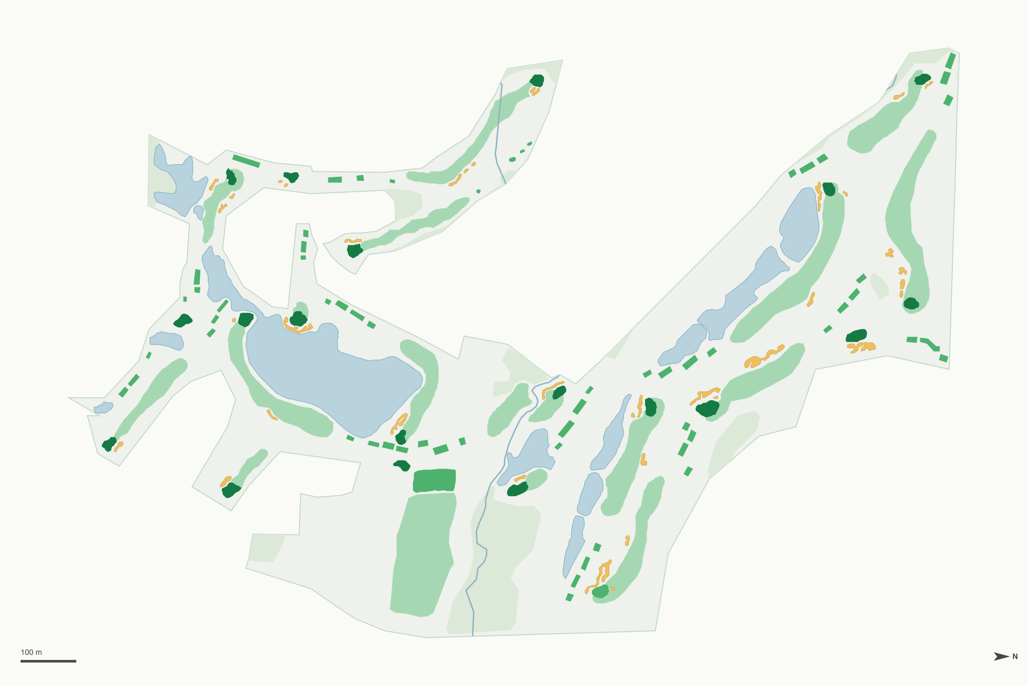Map of Brown Deer Golf Club