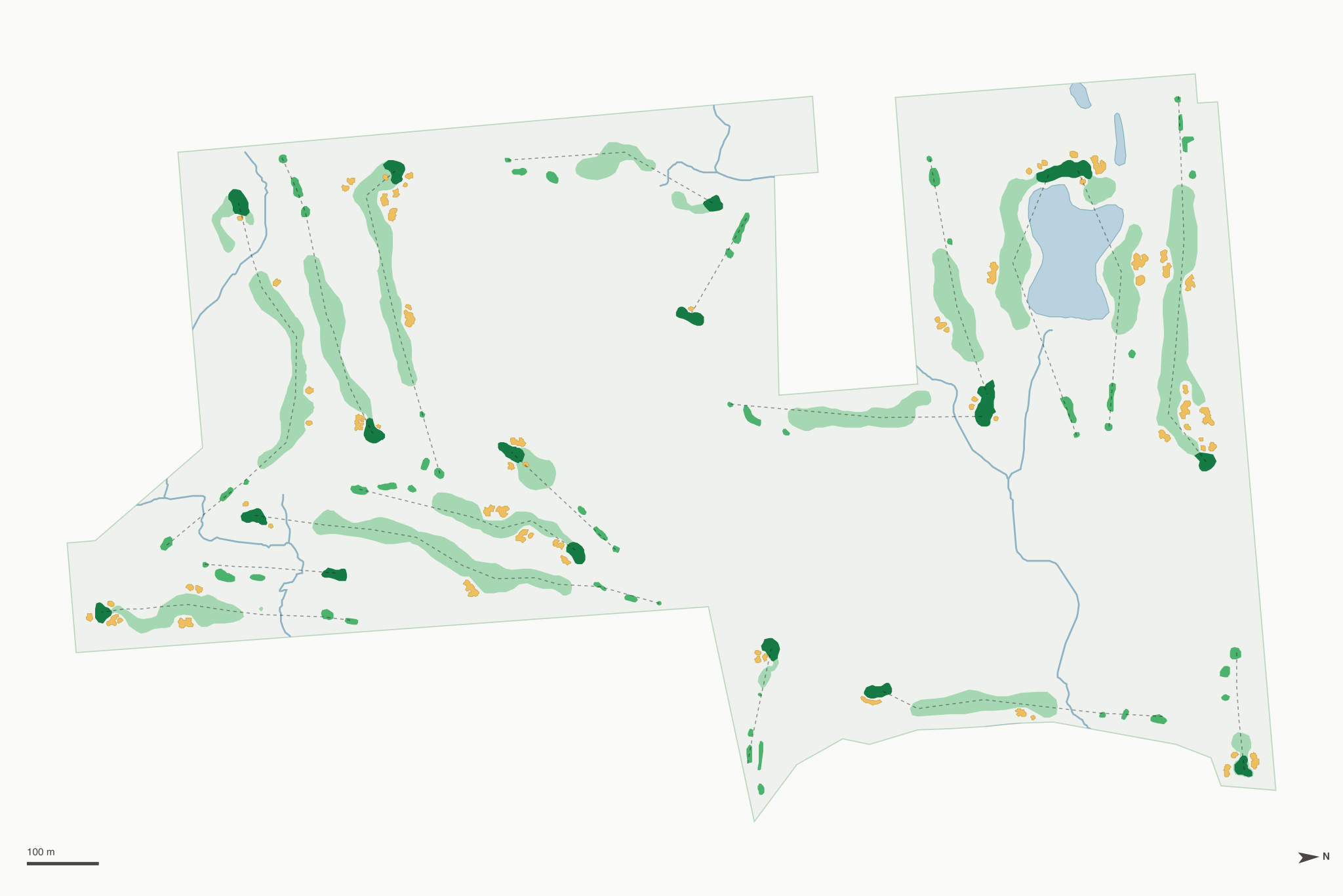 Map of Westwynd Golf Course