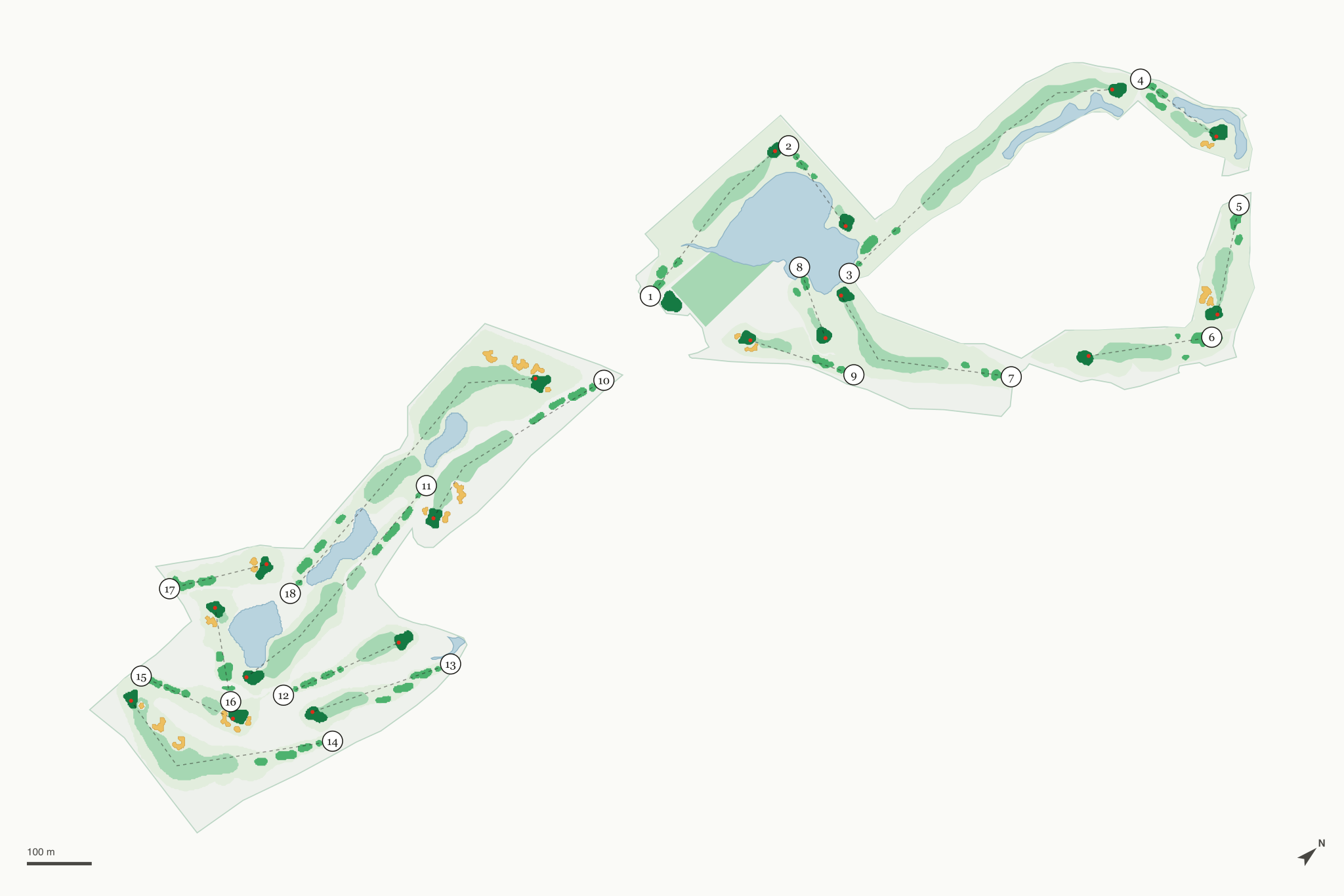 Map of Littleton Golf and Tennis