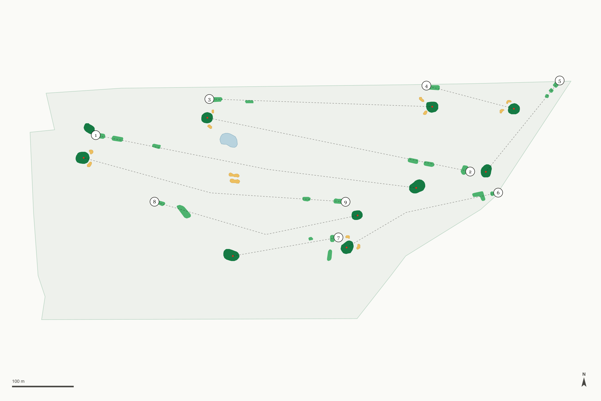 Map of Choteau Country Club