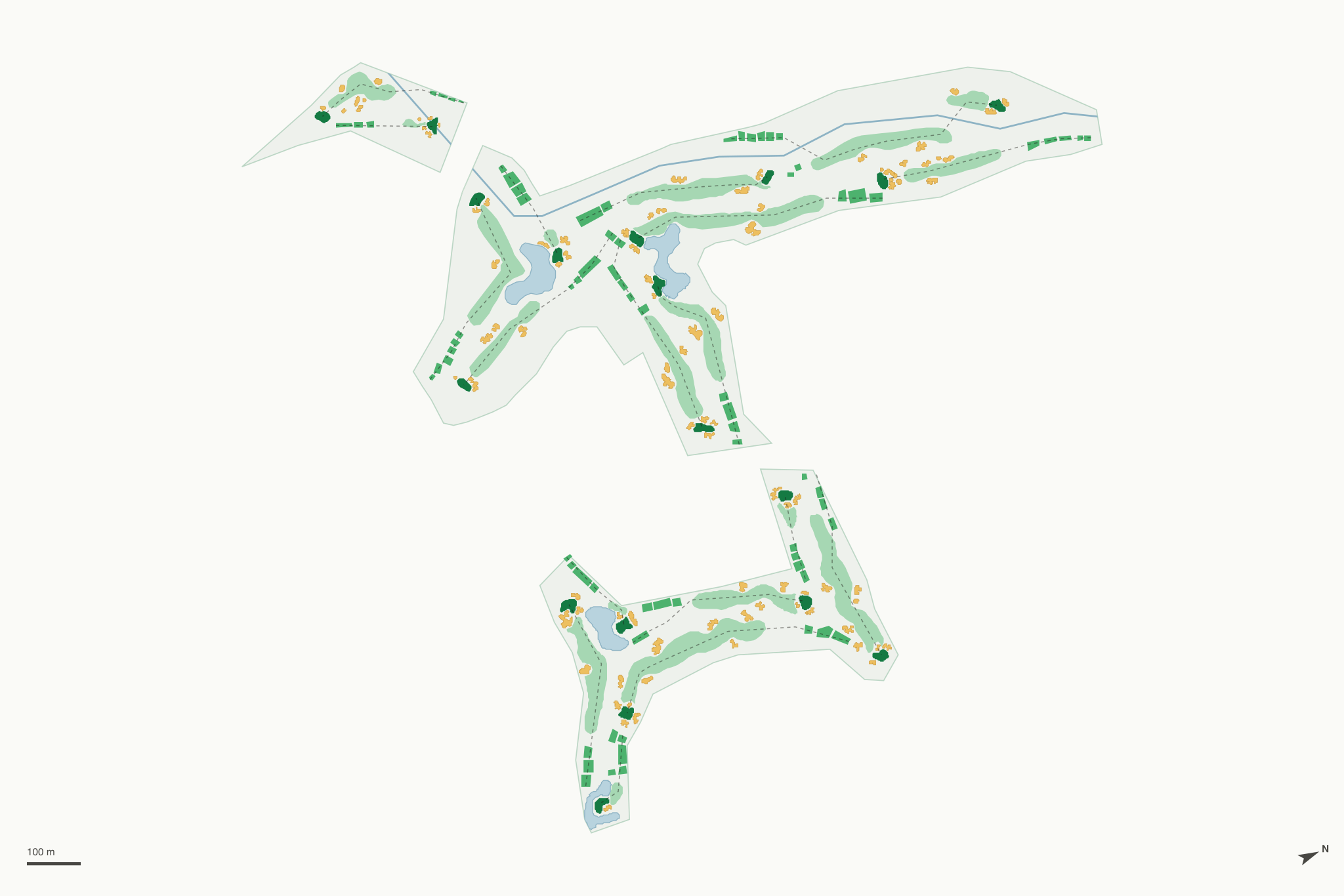 Map of Monarch Beach Golf Links