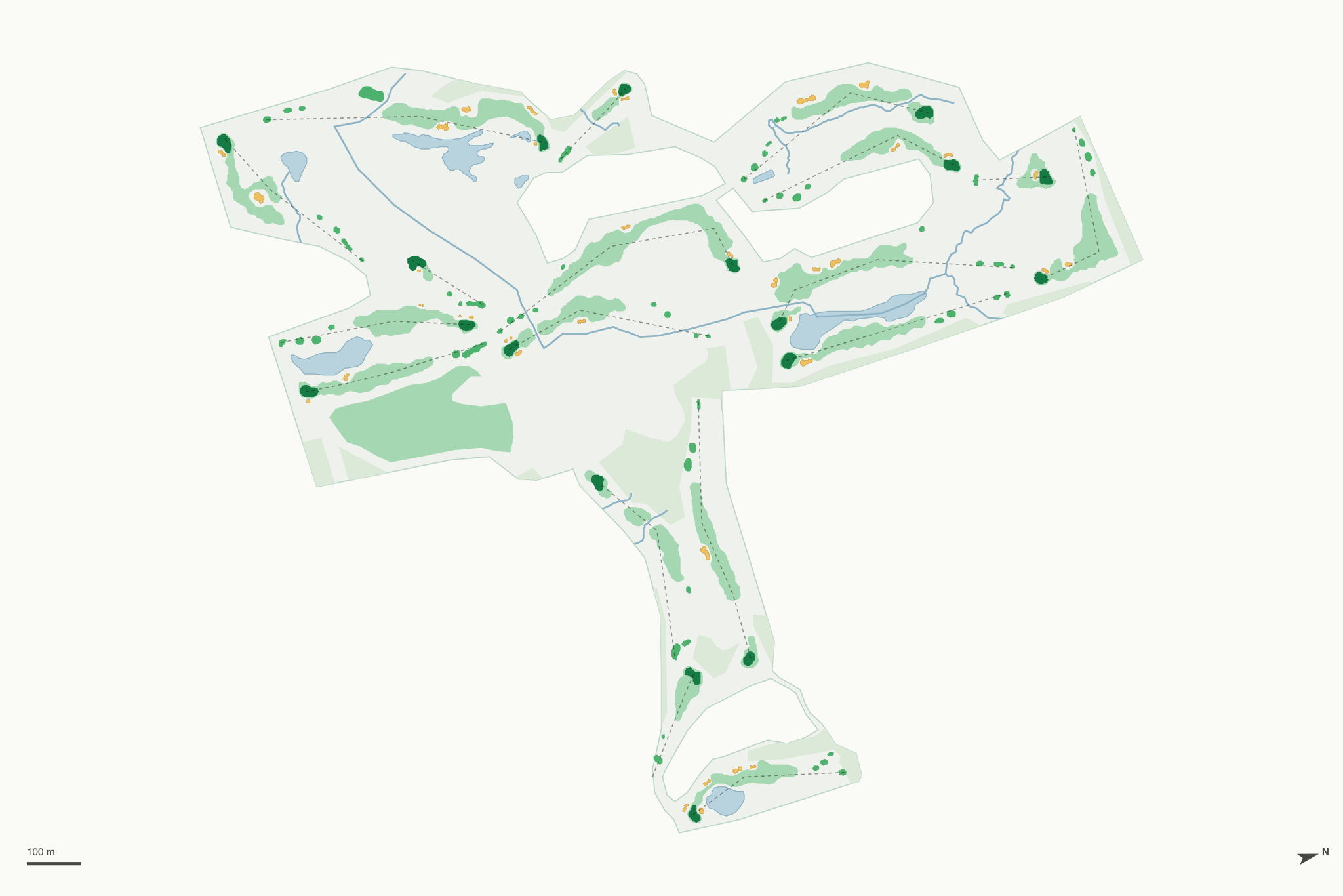 Map of Huntmore Golf Club