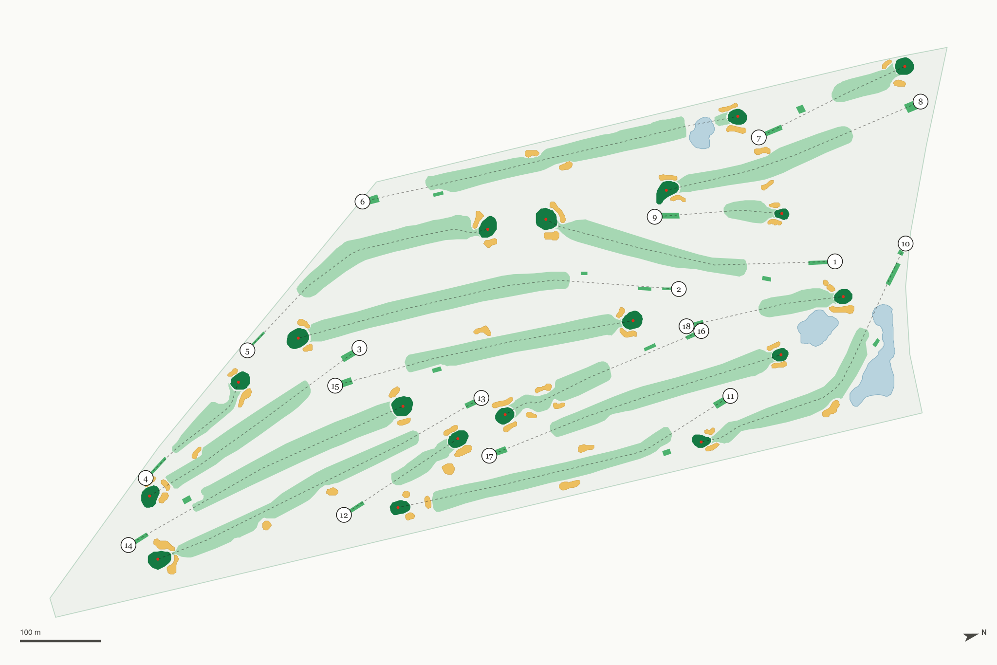 Map of Gowanie Golf Club