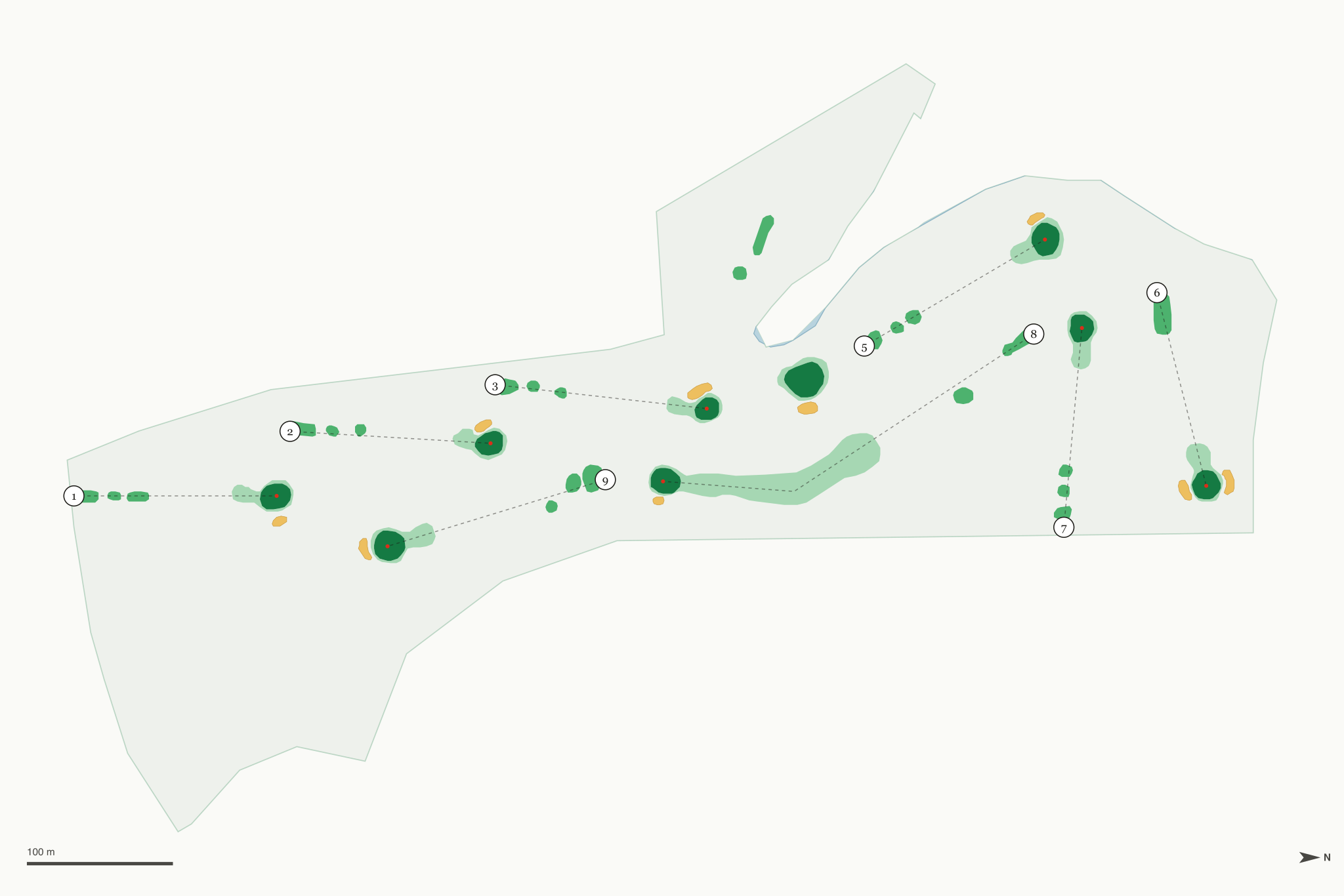 Map of Chula Vista Executive Golf Course