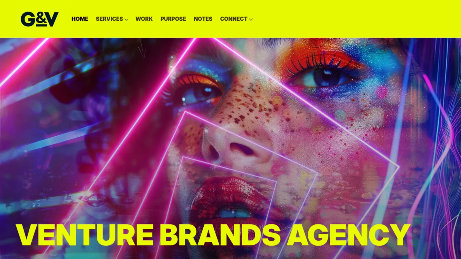 Screenshot of the Goram & Vincent Ltd homepage