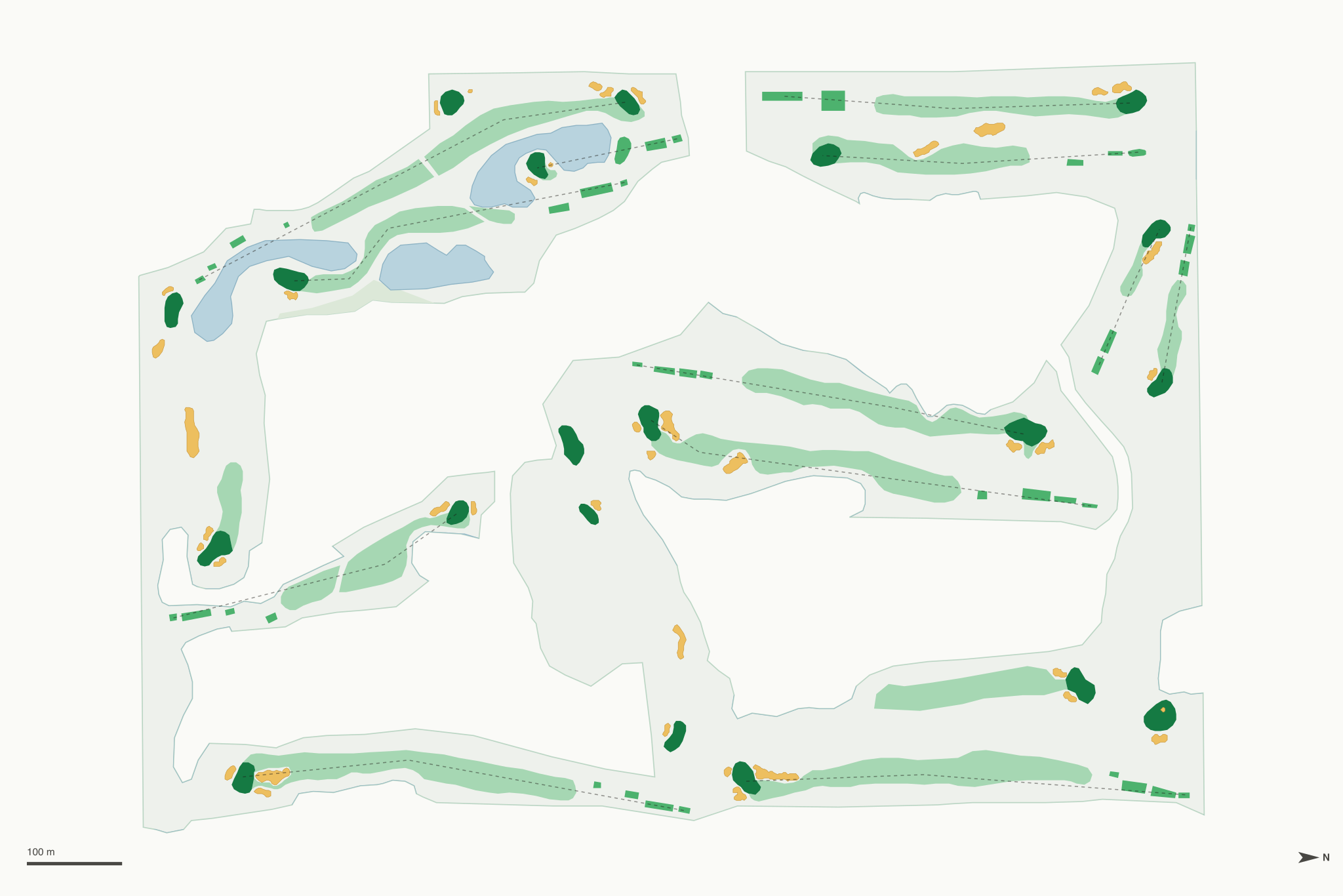 Map of Wilderness Country Club