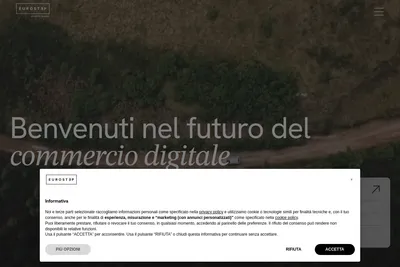 Screenshot of the Eurostep Commerce Srl homepage