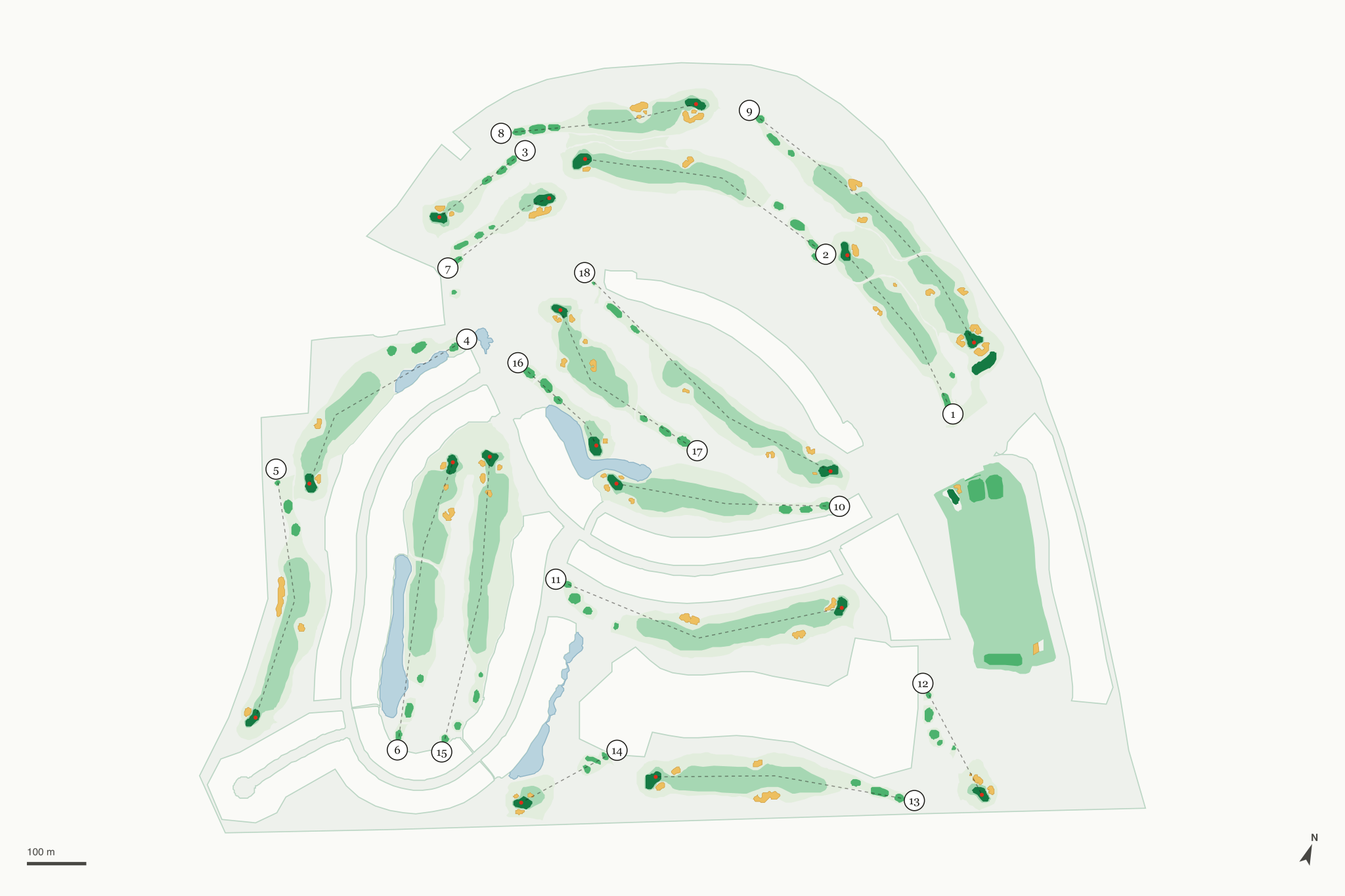 Map of Canyon River Golf Club