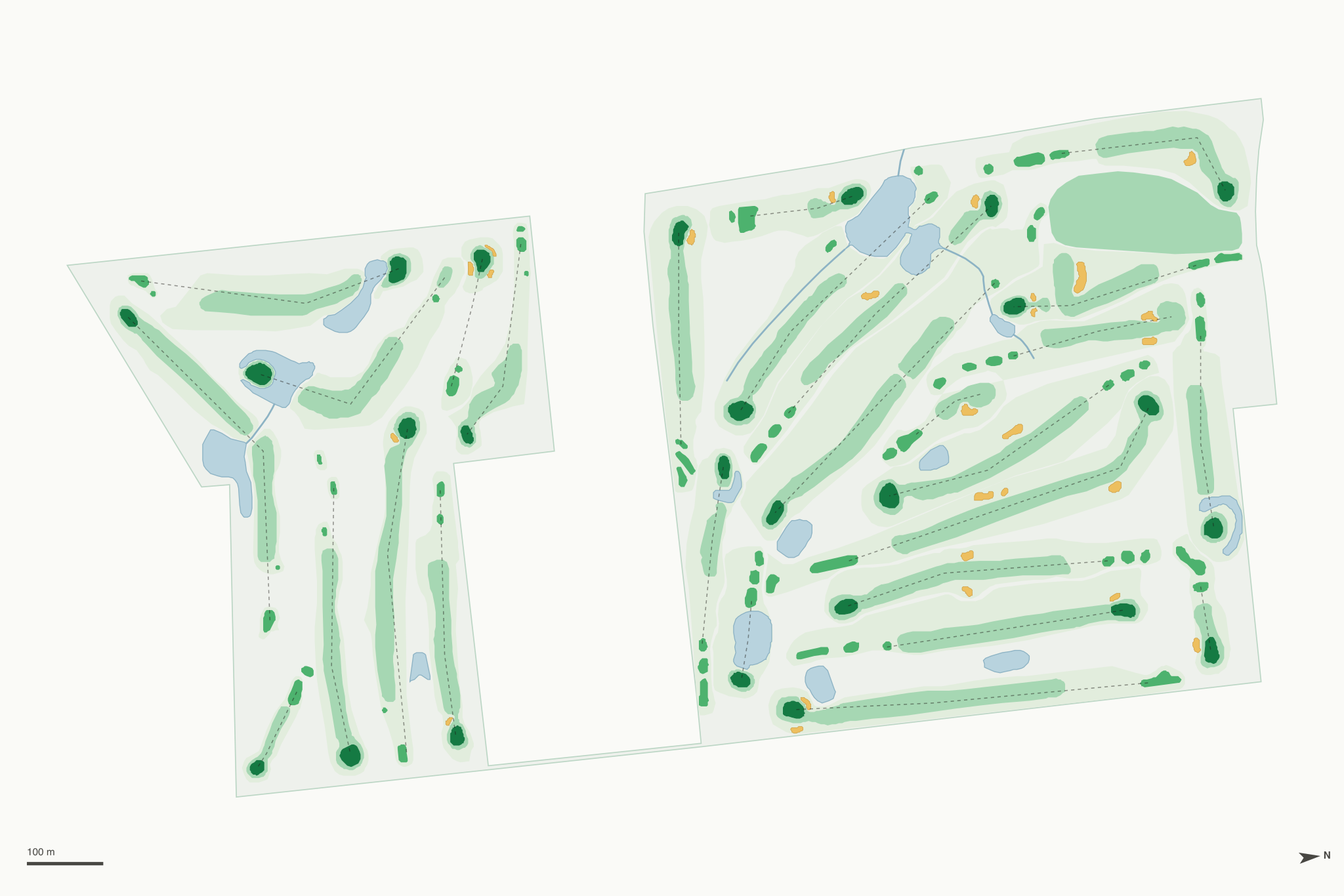 Map of Beaver Creek Golf Club