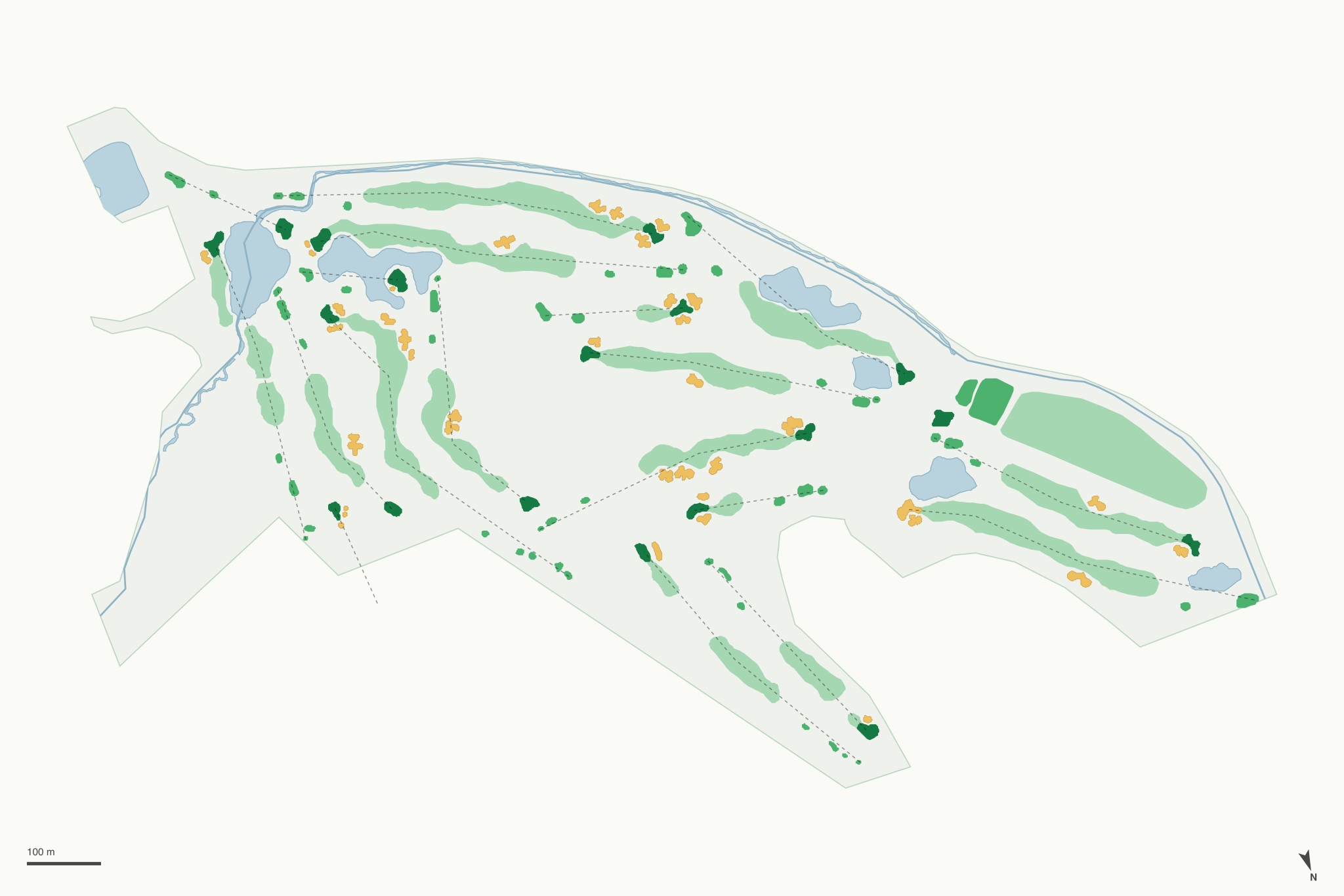 Map of The Golf Club at Cedar Creek