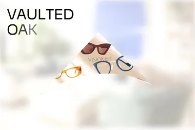 Screenshot of the Vaulted Oak homepage