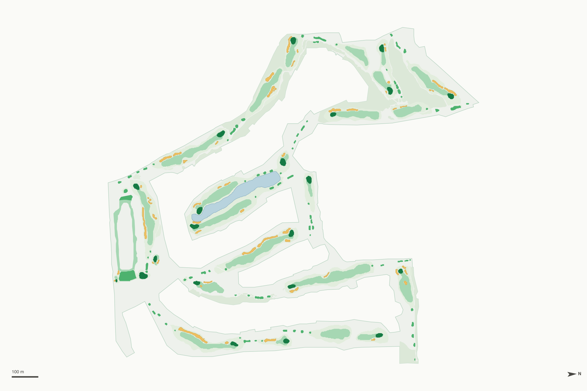 Map of Ancala Country Club