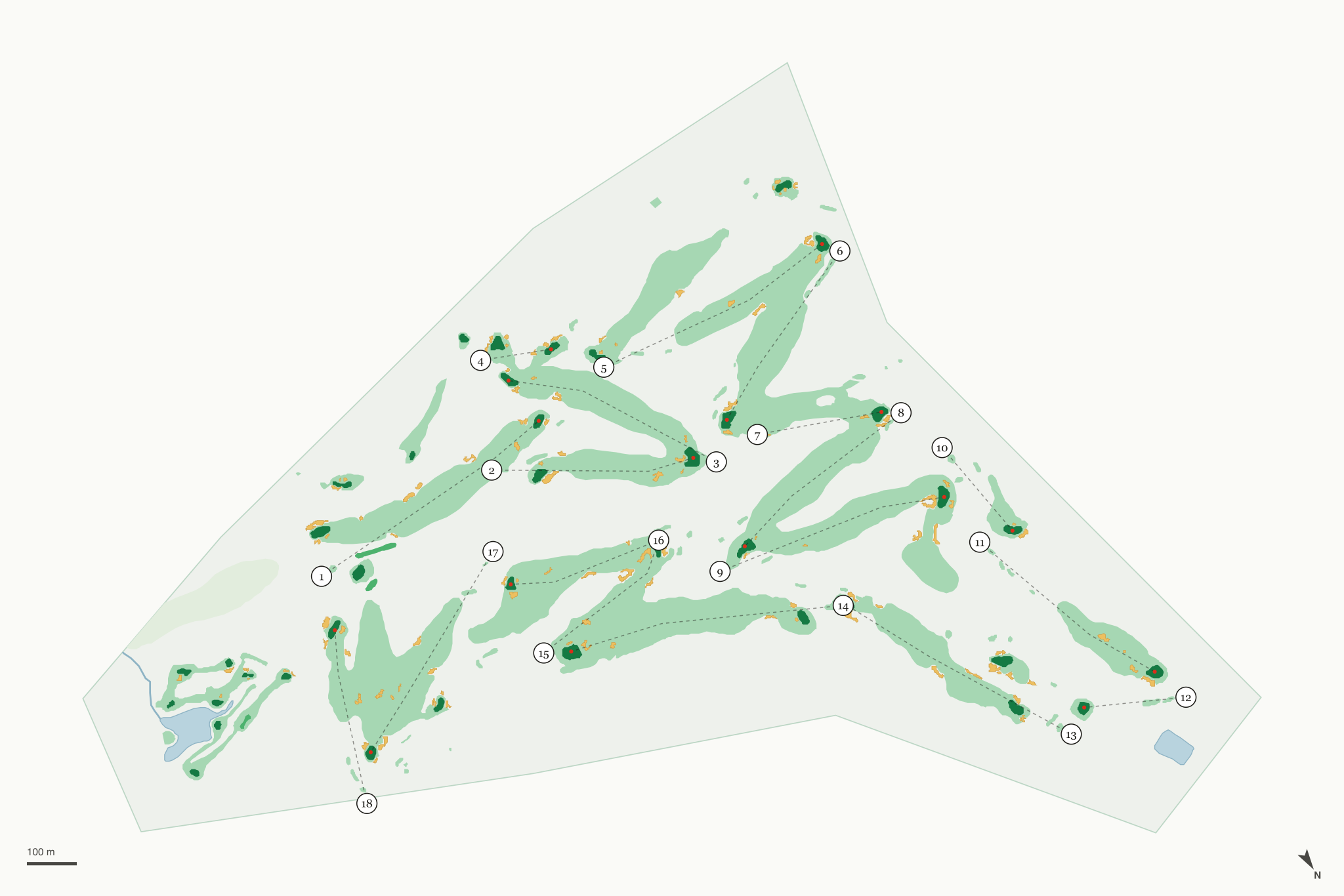 Map of The Retreat at Silvies Valley Ranch