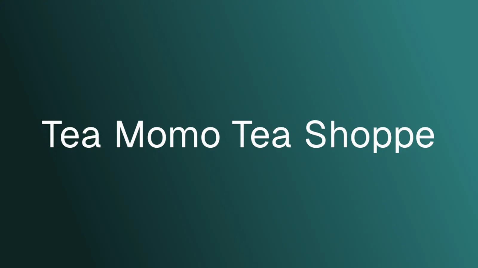 Tea Momo Tea Shoppe