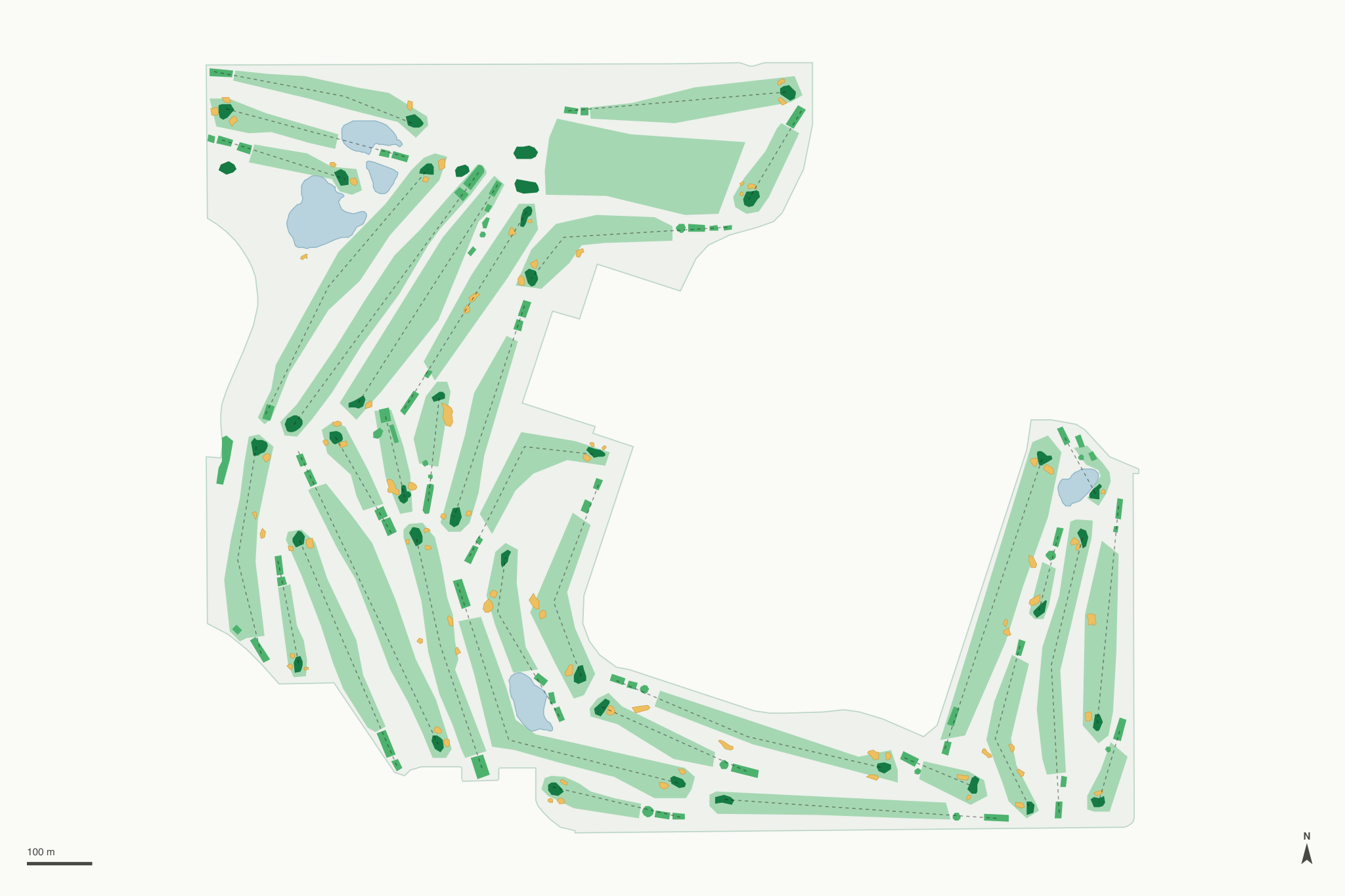 Map of Costa Mesa Country Club