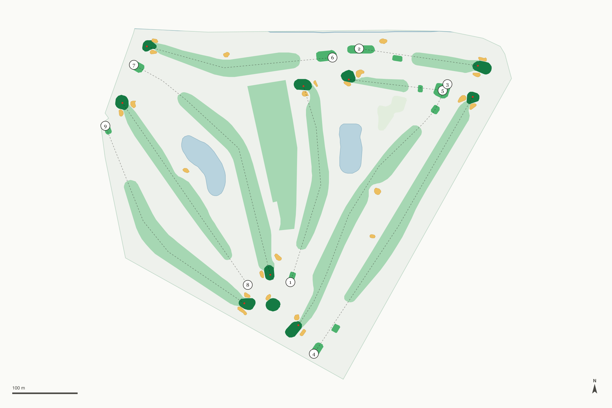 Map of Winnemucca Municipal Golf Course