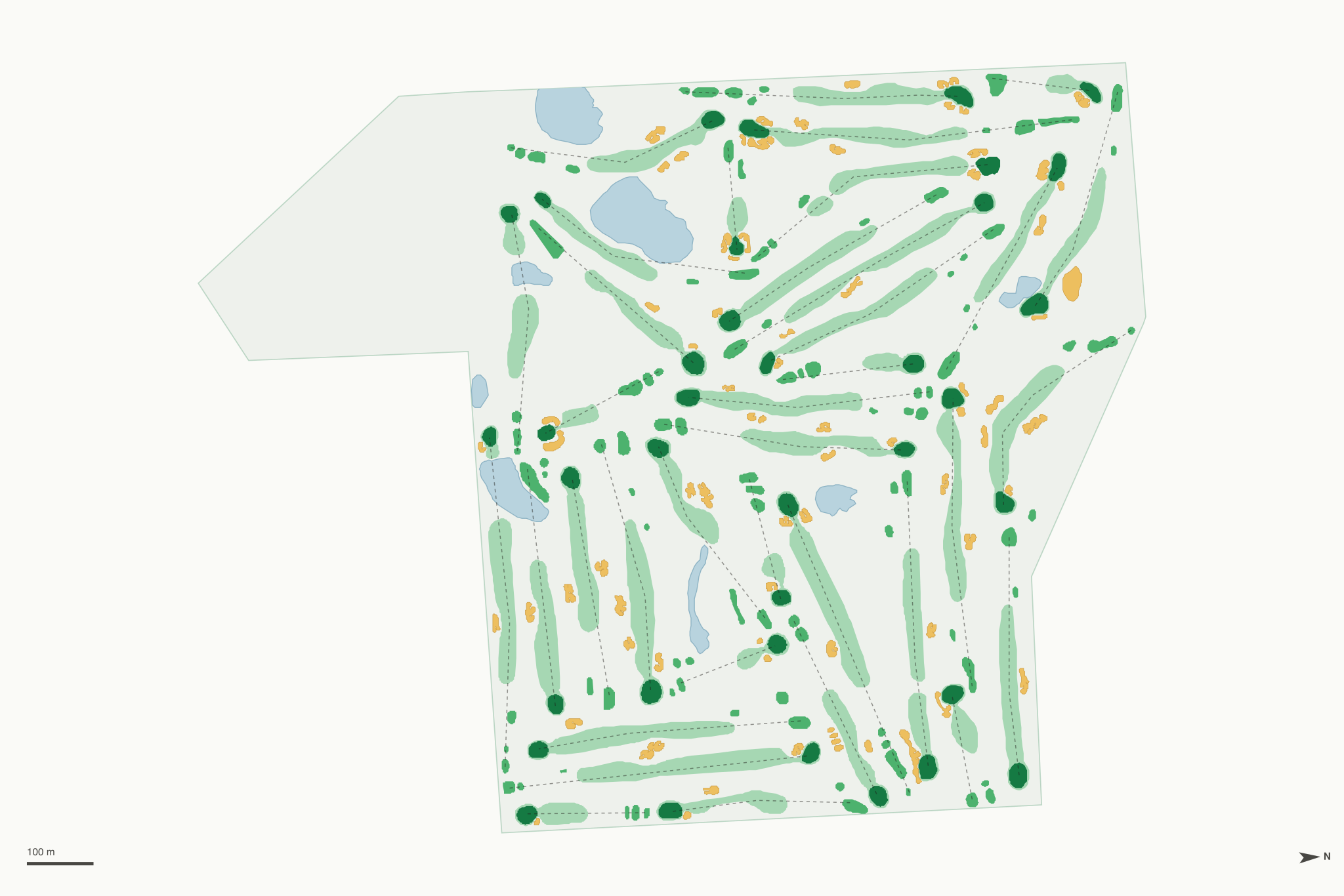 Map of St. Andrews Golf and Country Club