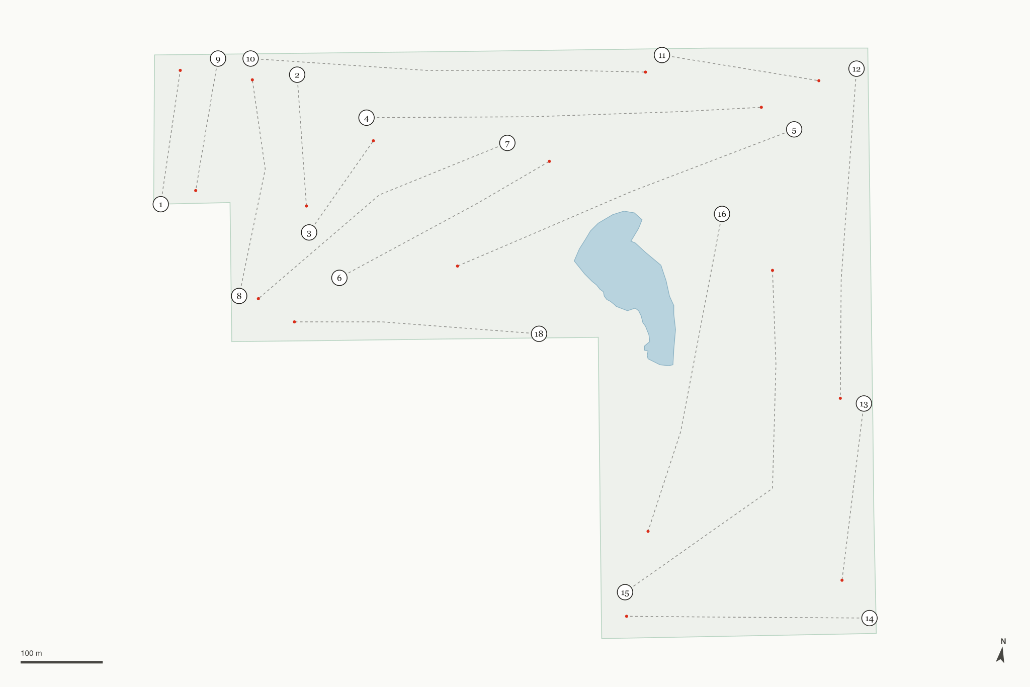 Map of Big River Golf Course