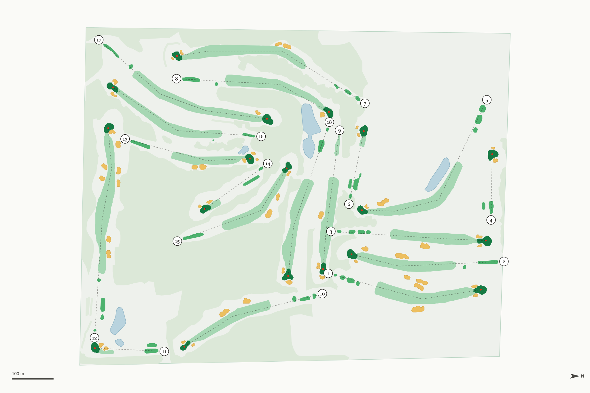 Map of Gaylord Country Club