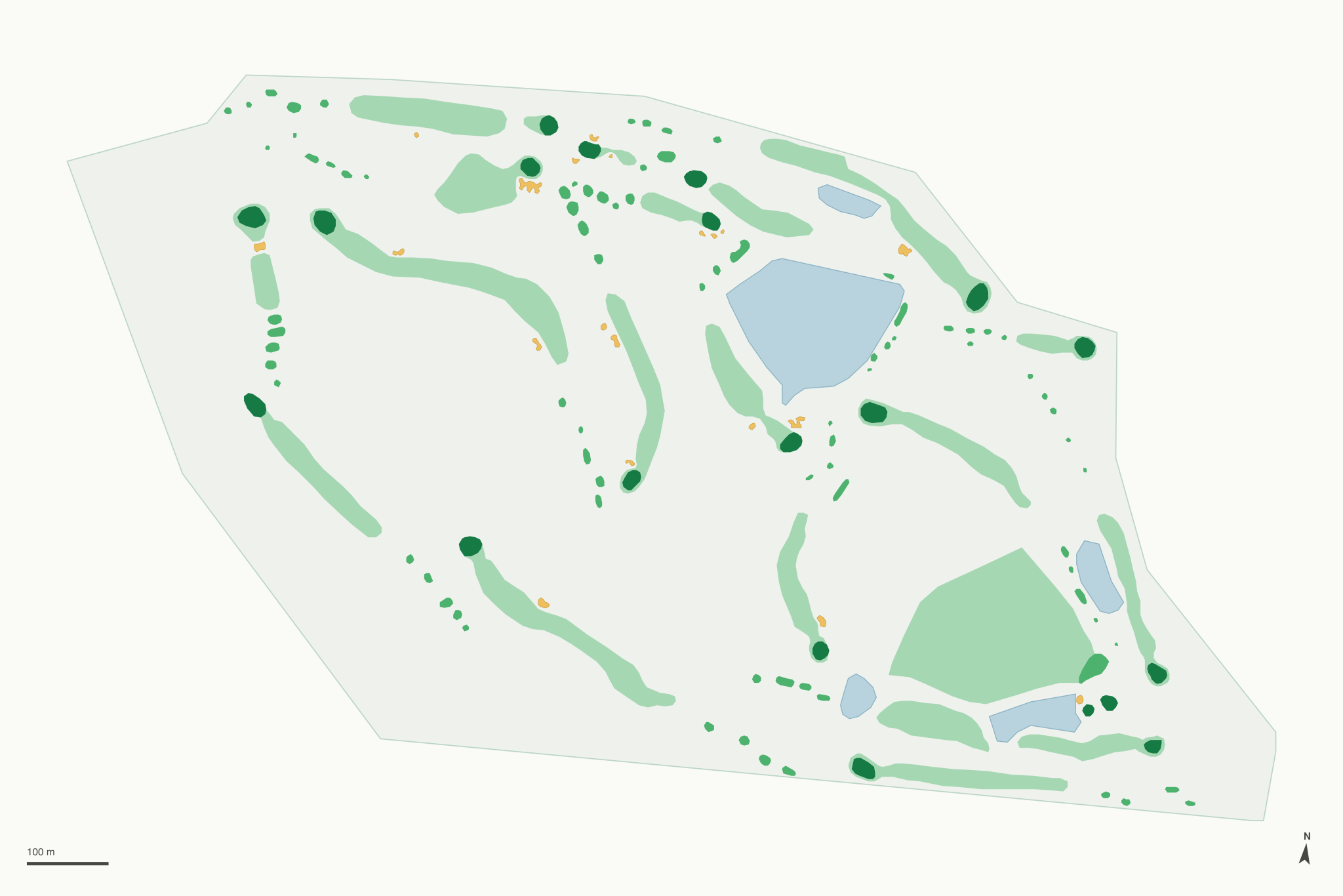 Map of Eaglerock Golf Course