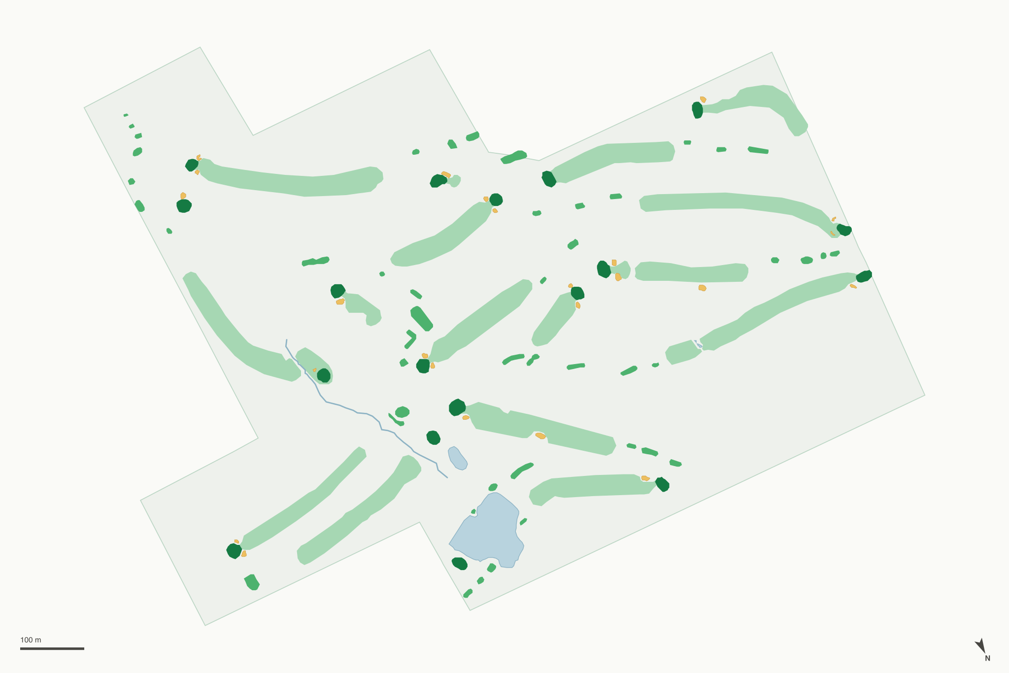 Map of Eldon Golf Club
