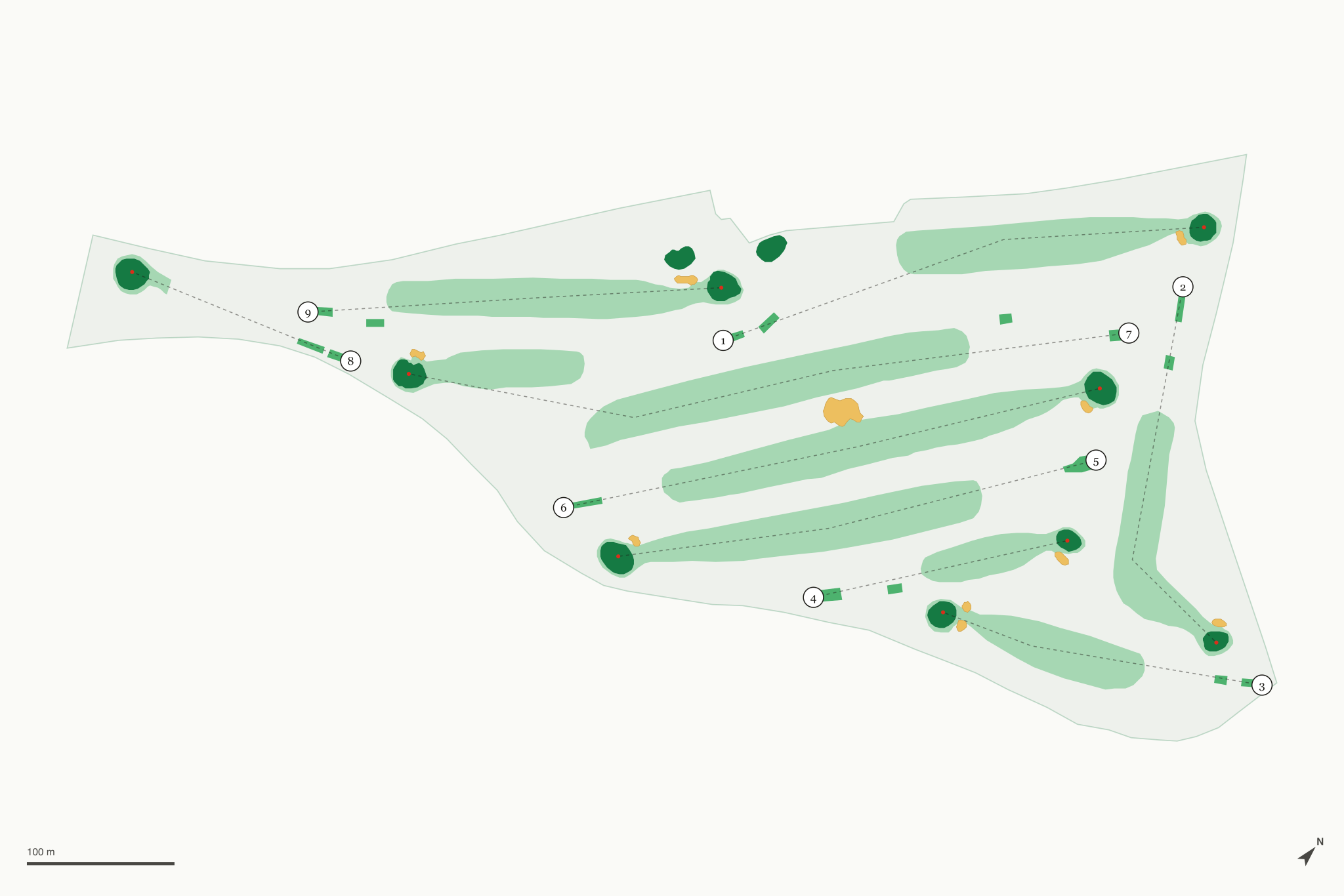 Map of Colfax Golf Club