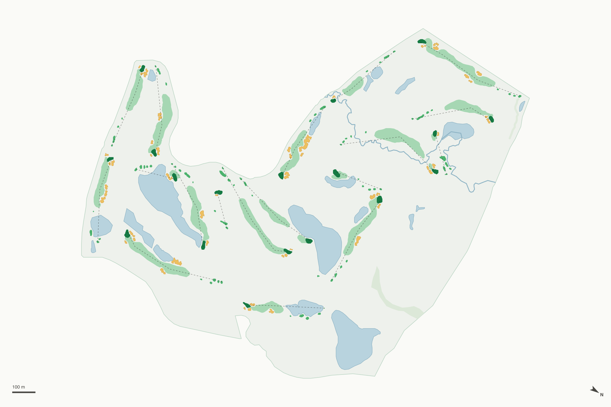 Map of Bearpath Golf & Country Club