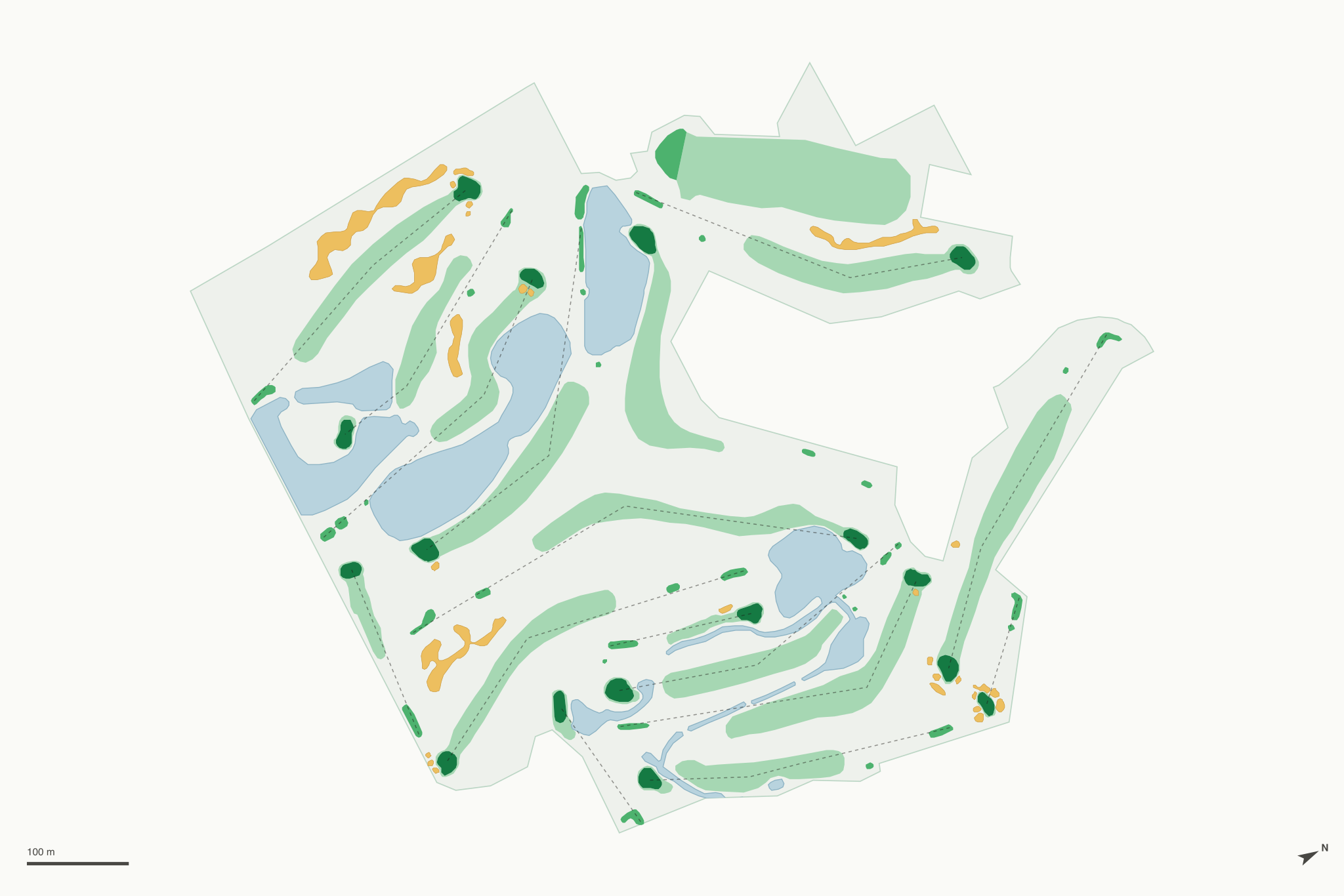 Map of Rum River Hills Golf Club