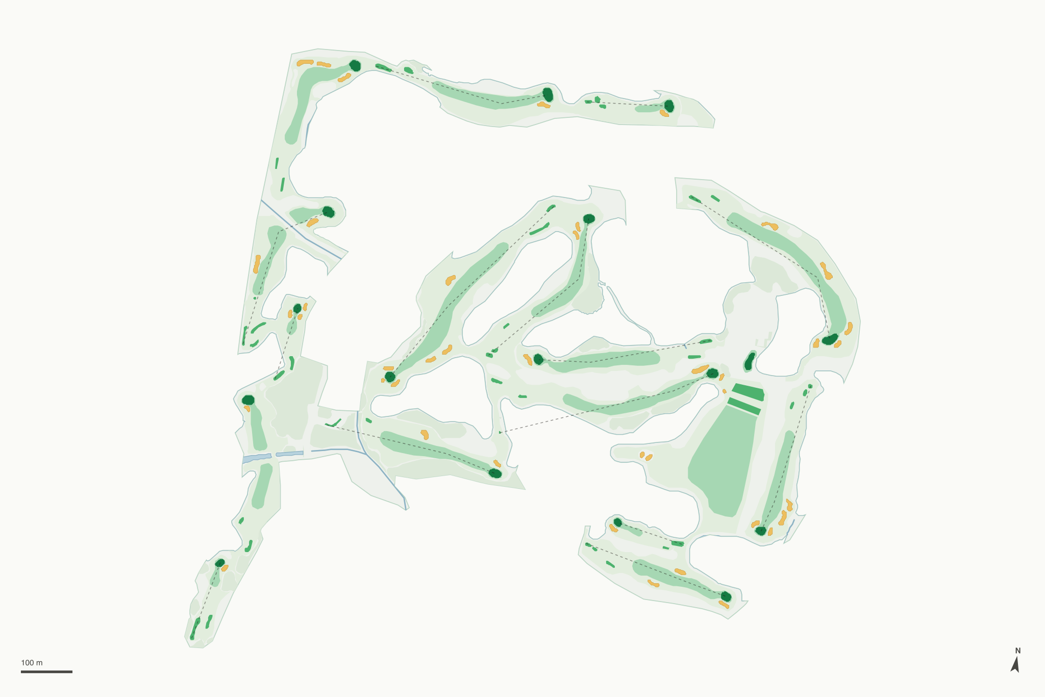 Map of Serenoa Golf Club