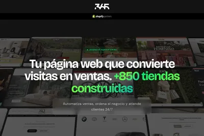 Screenshot of the 365 Company homepage
