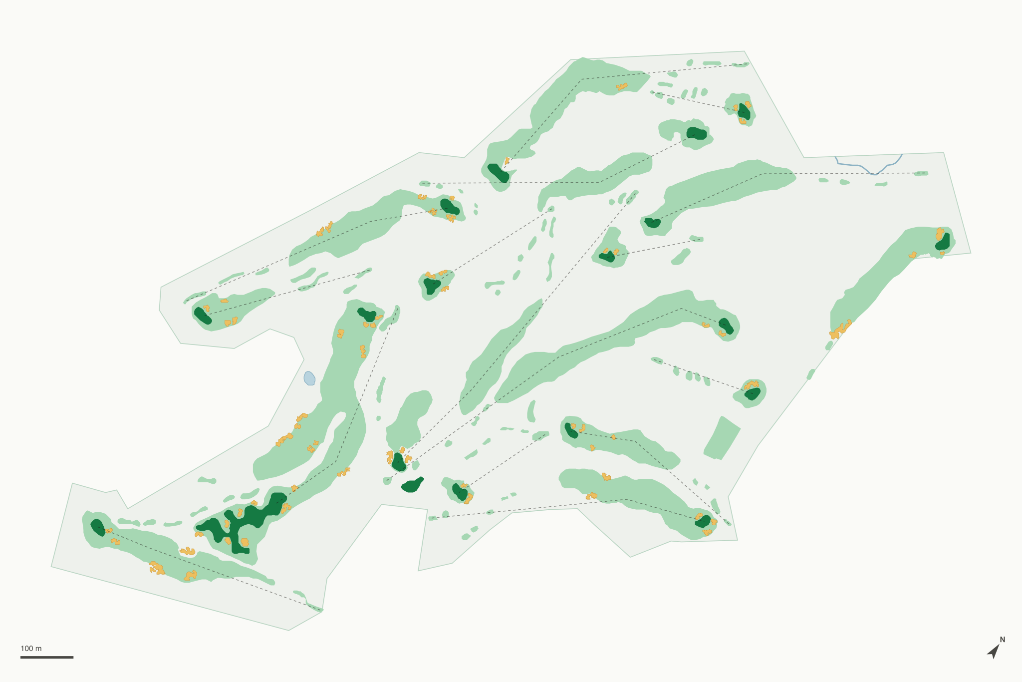 Map of RainDance National Golf Course