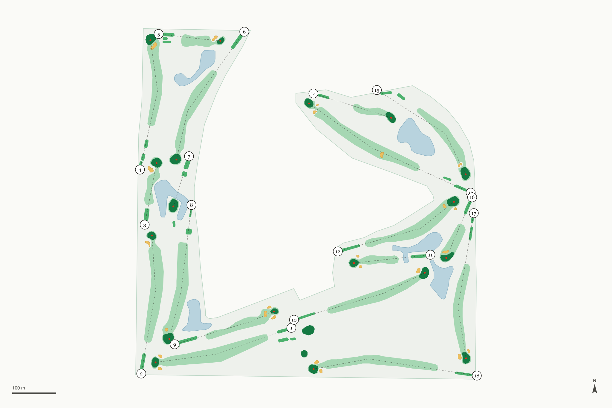 Map of Davis Golf Course