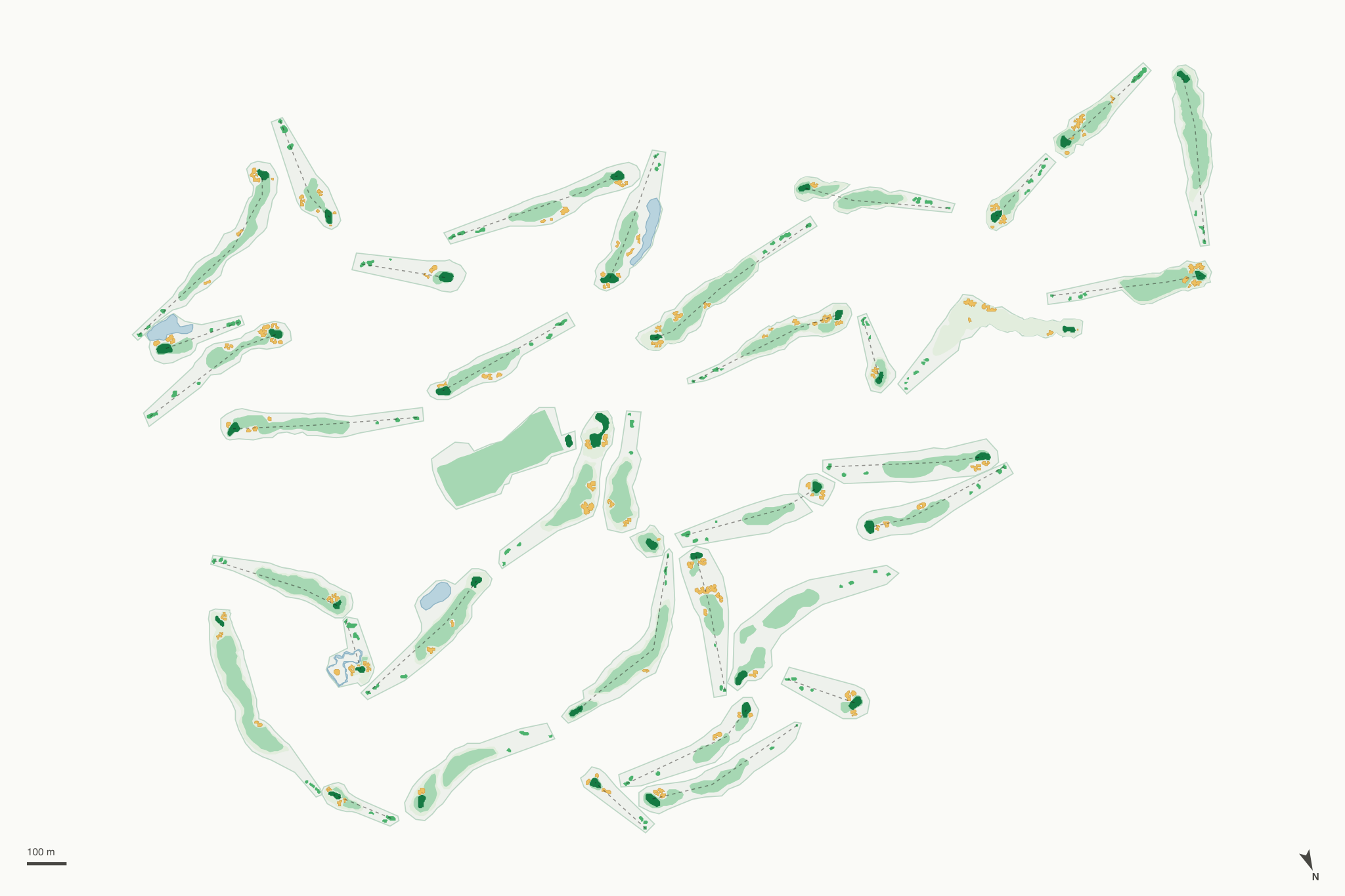 Map of Troon North Golf Club