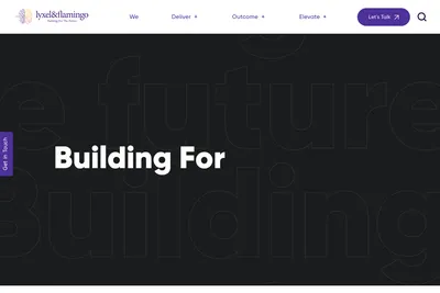 Screenshot of the Lyxel&Flamingo Pvt Ltd. homepage