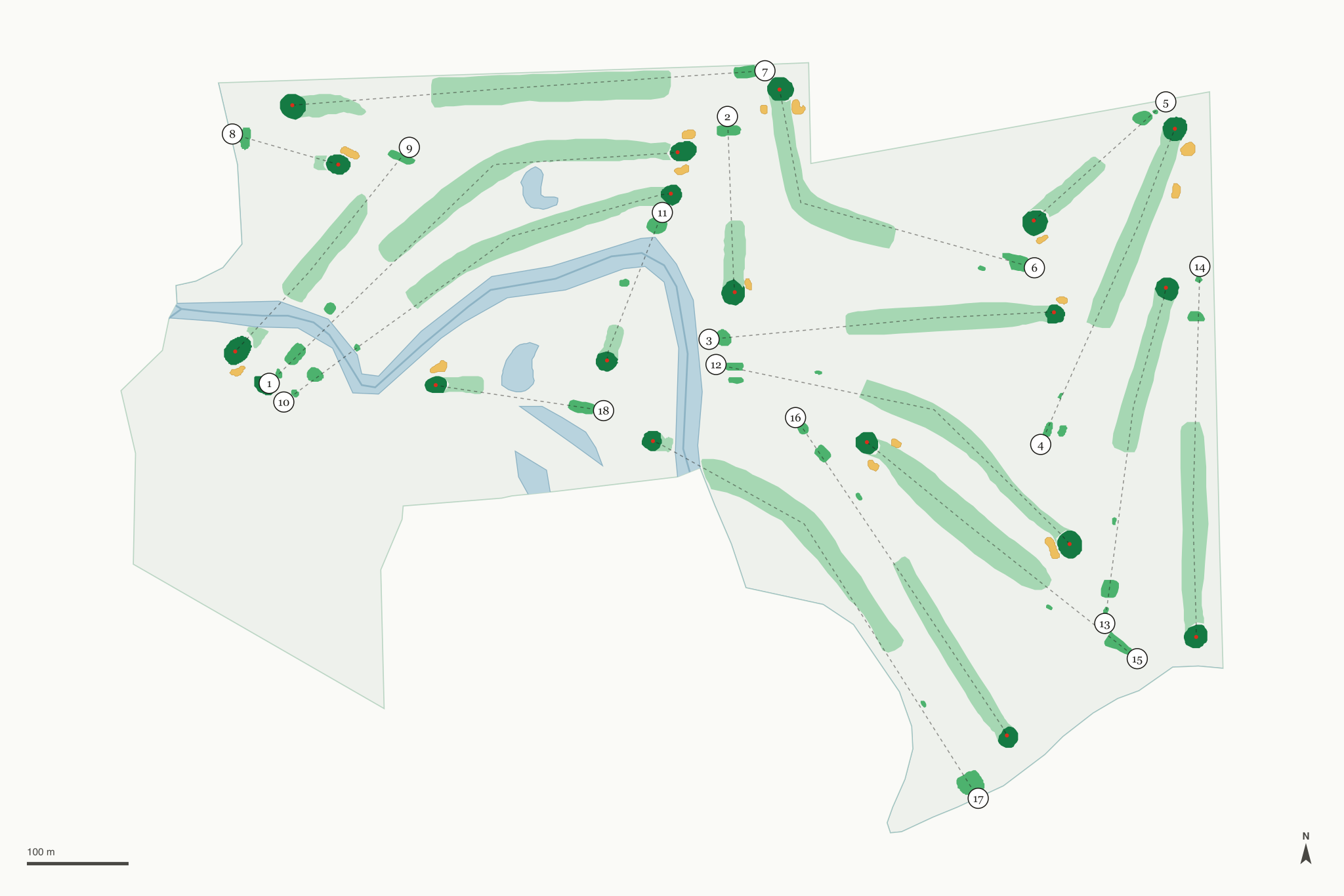 Map of Rammler Golf Club