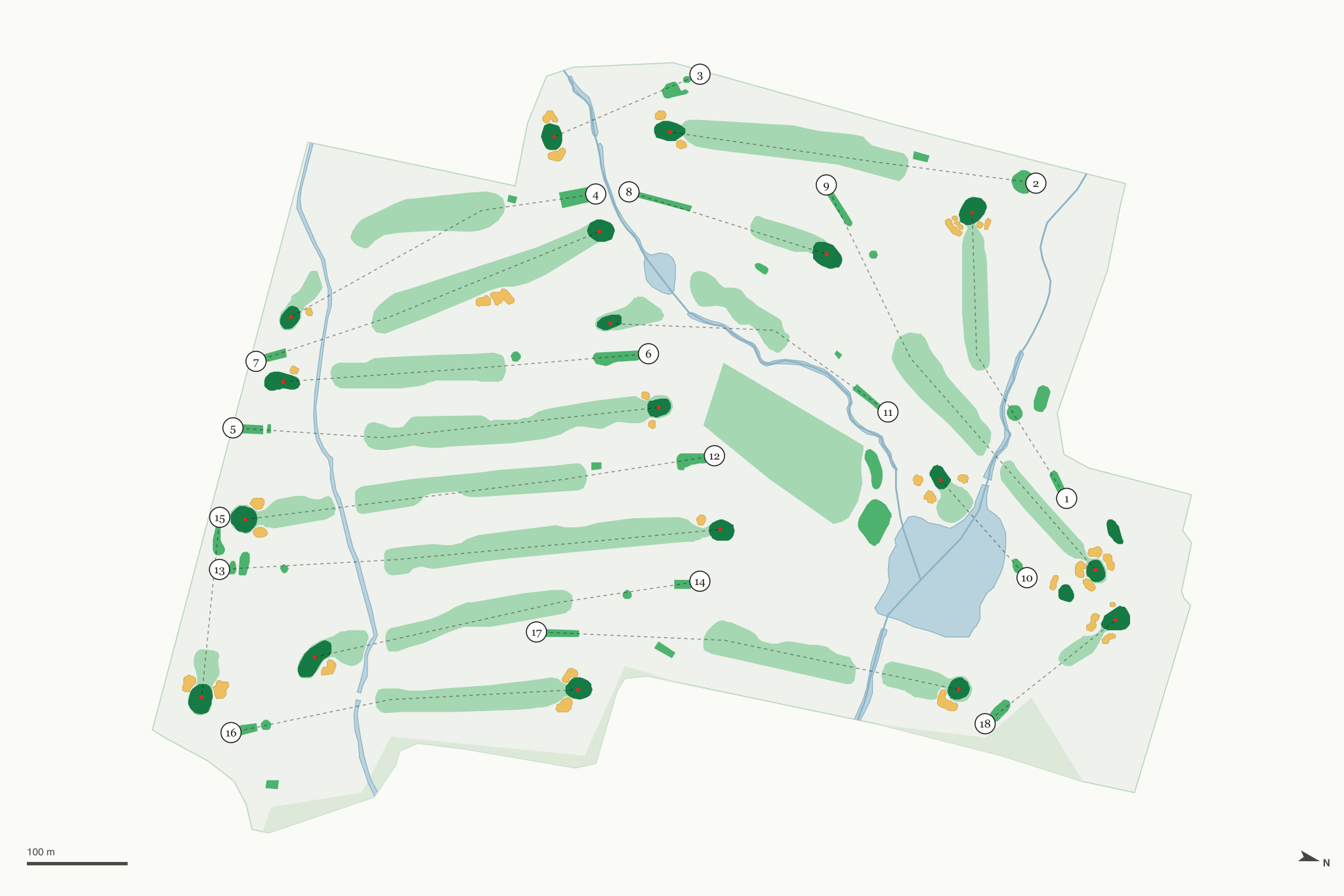 Map of Alliance Country Club