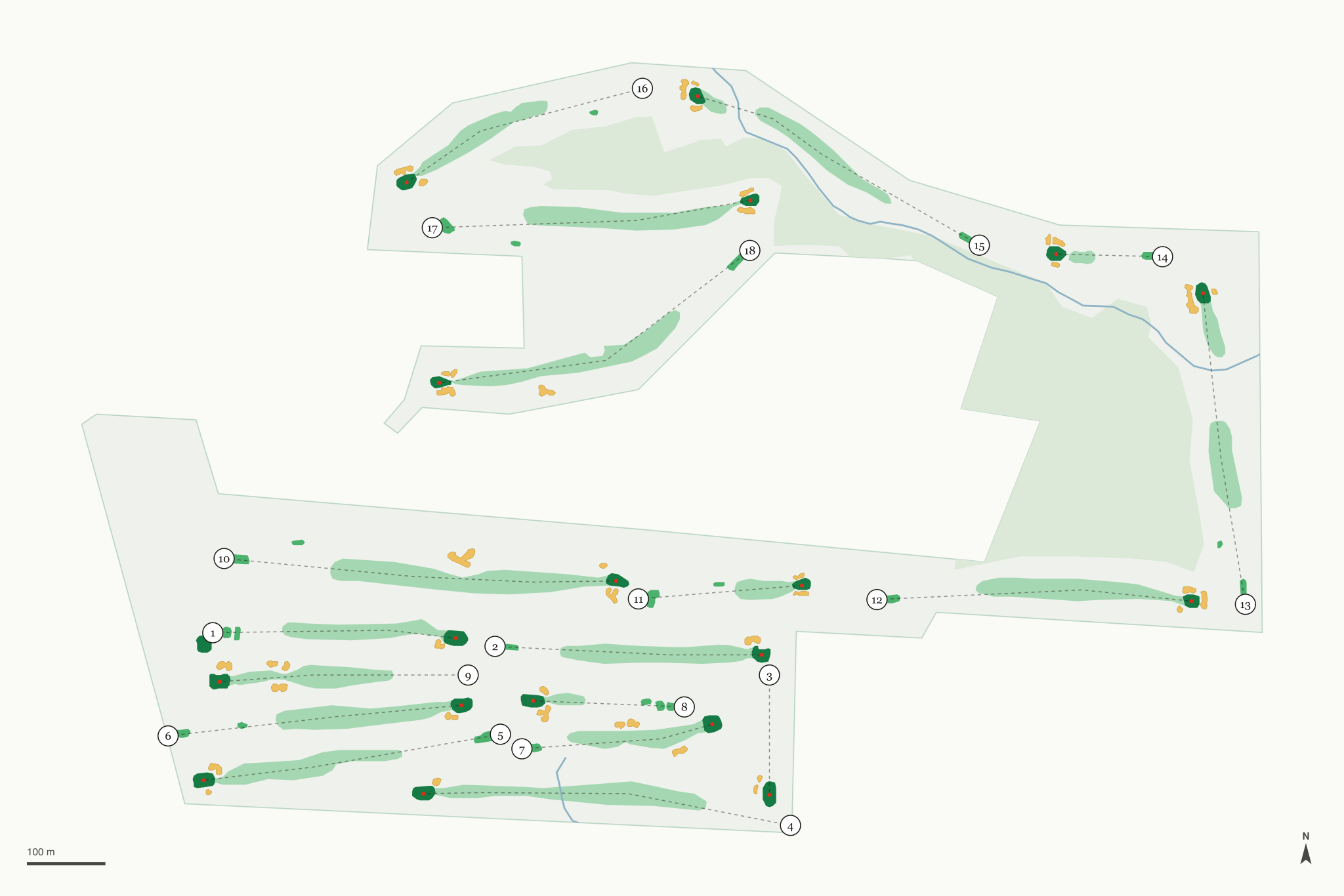 Map of Galena Golf Club