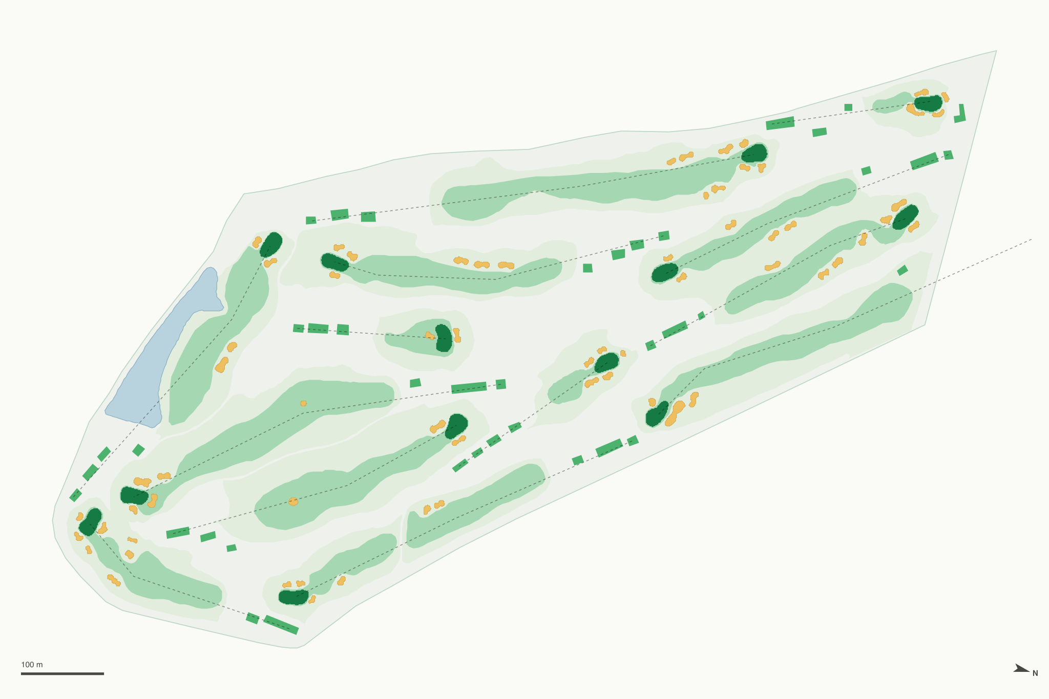 Map of Tony Lema Golf Course