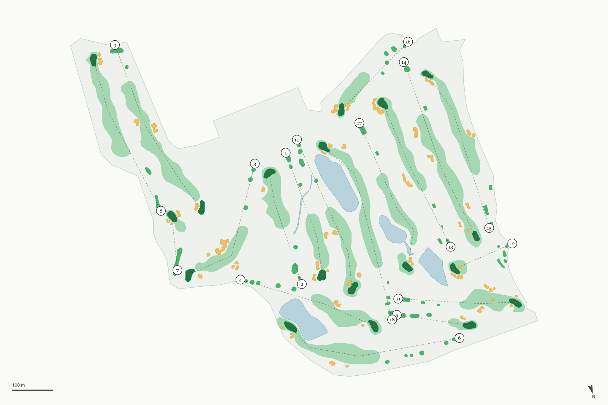 Map of Aliso Viejo Country Club