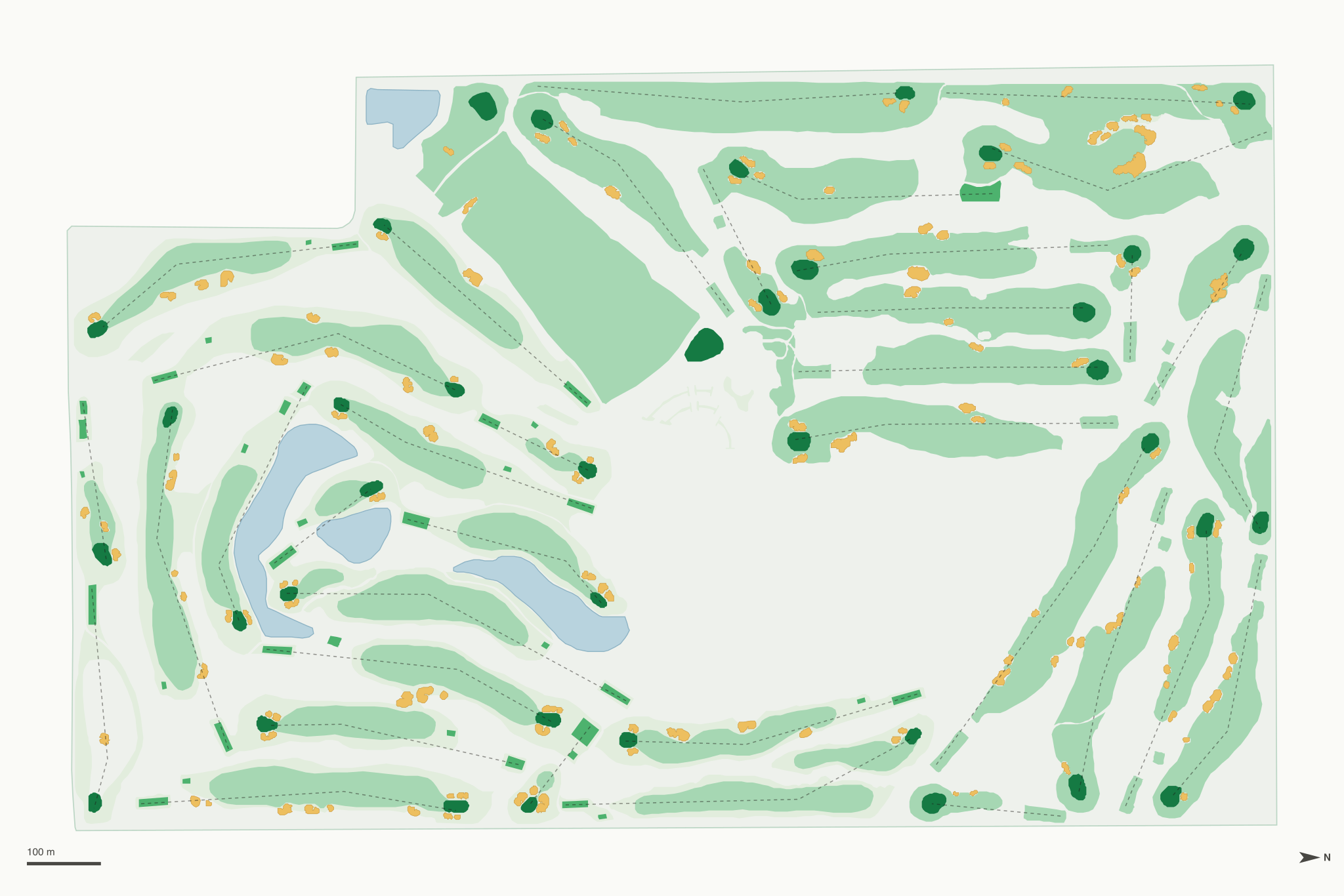 Map of Talking Stick Golf Club