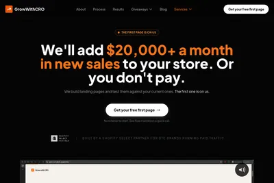 Screenshot of the Arko Ghosh homepage